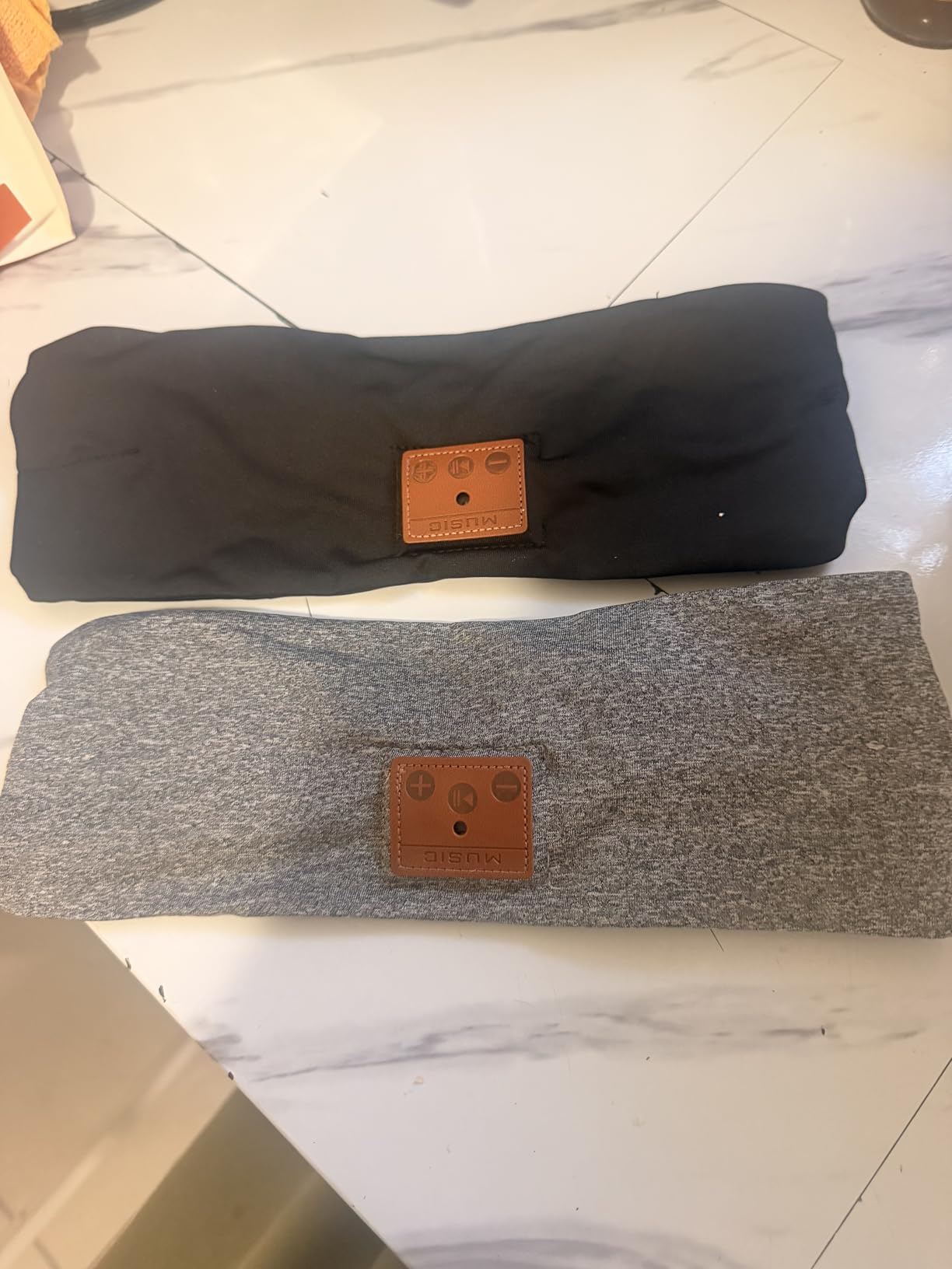 2-Pack Sleeping Headphones, Headband Headphones for Side Sleepers customer photo 2