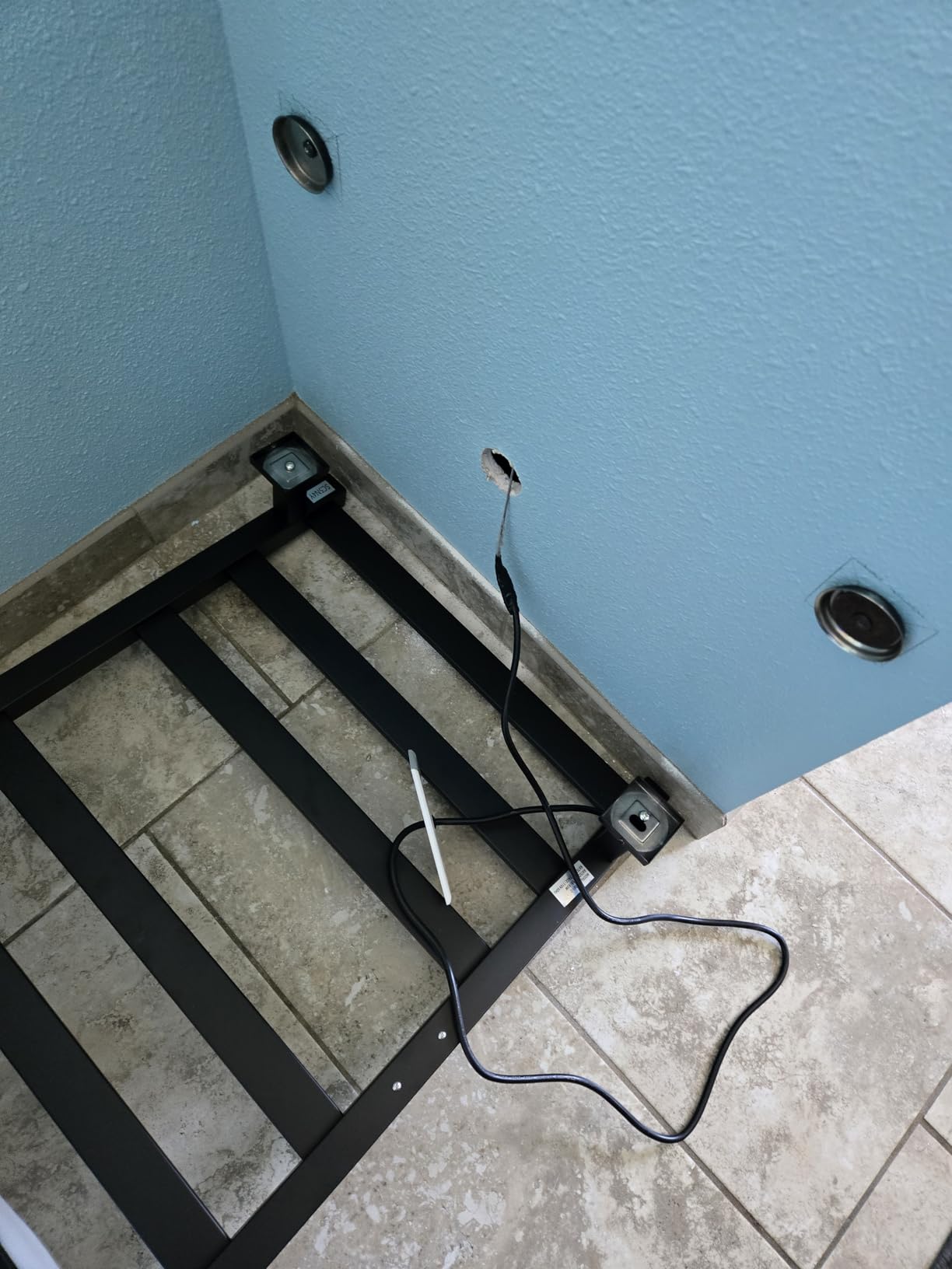 Towel Warmer 6 Bars, 31.5 Inch Stainless Steel Towel Warmer Rack customer photo 2