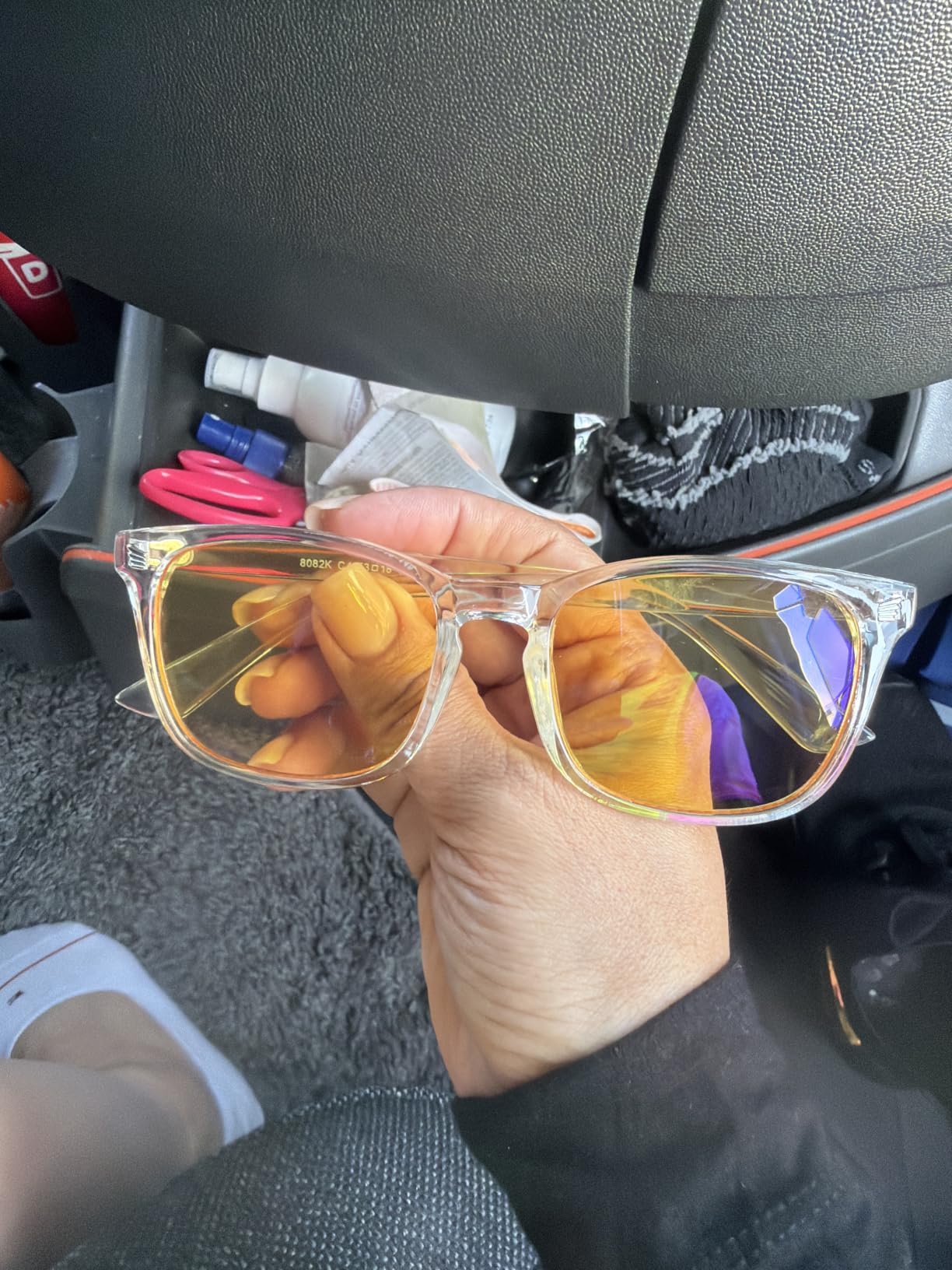 livho High Tech Blue Light Blocking Gaming Glasses customer photo 2