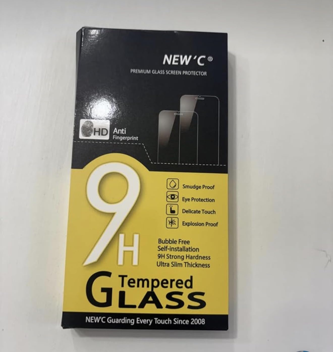 NEW'C for iPhone 14/13/13 Pro Screen Protector Installation Tool Included customer photo 2
