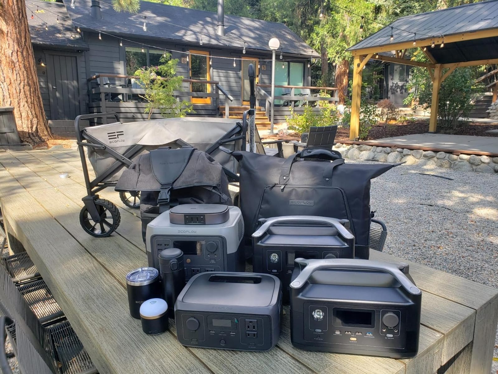 EF ECOFLOW Portable Power Station RIVER 3, 245W 550W | 1 Hr Fast Charging, LiFePO4 Battery, X-Boost 600W Solar Generator for Outdoor Camping/RVs/Home Use customer photo 2