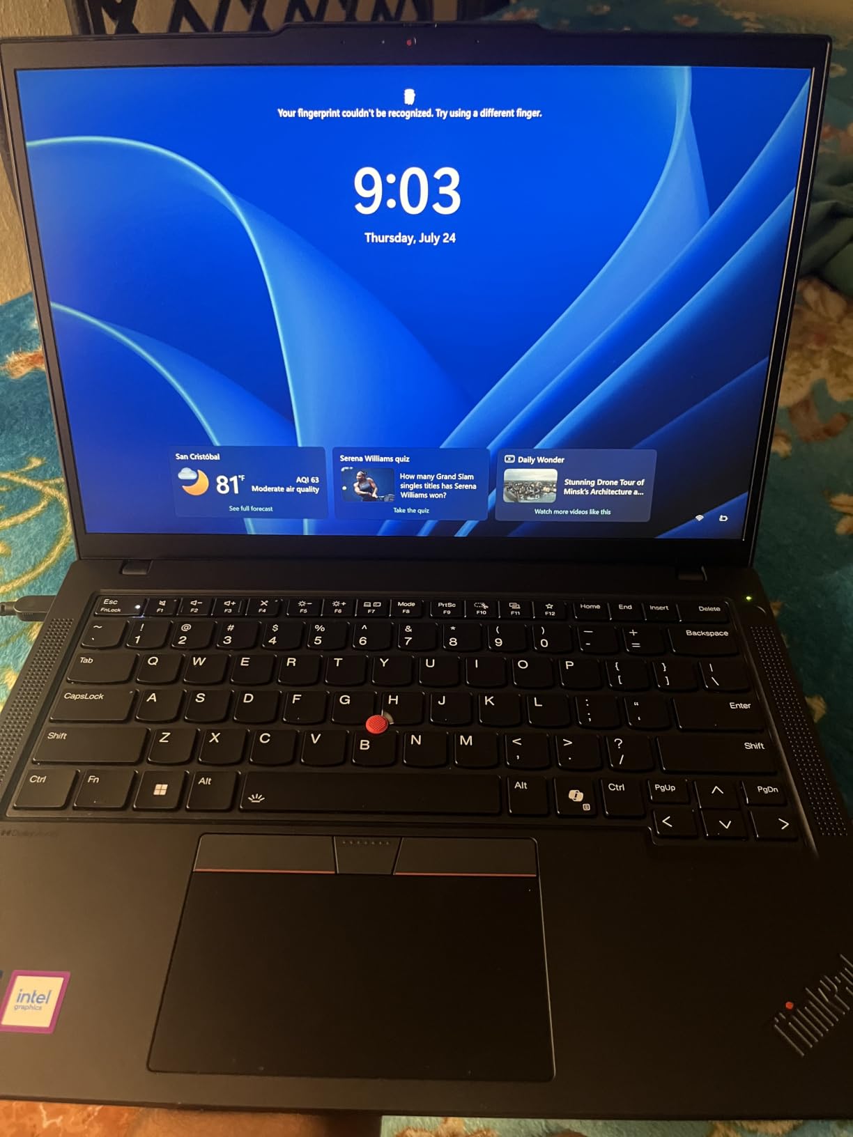 Lenovo ThinkPad T14 Gen 6 Laptop, Intel Ultra 5 225U, 32GB DDR5, 1TB SSD customer photo 1