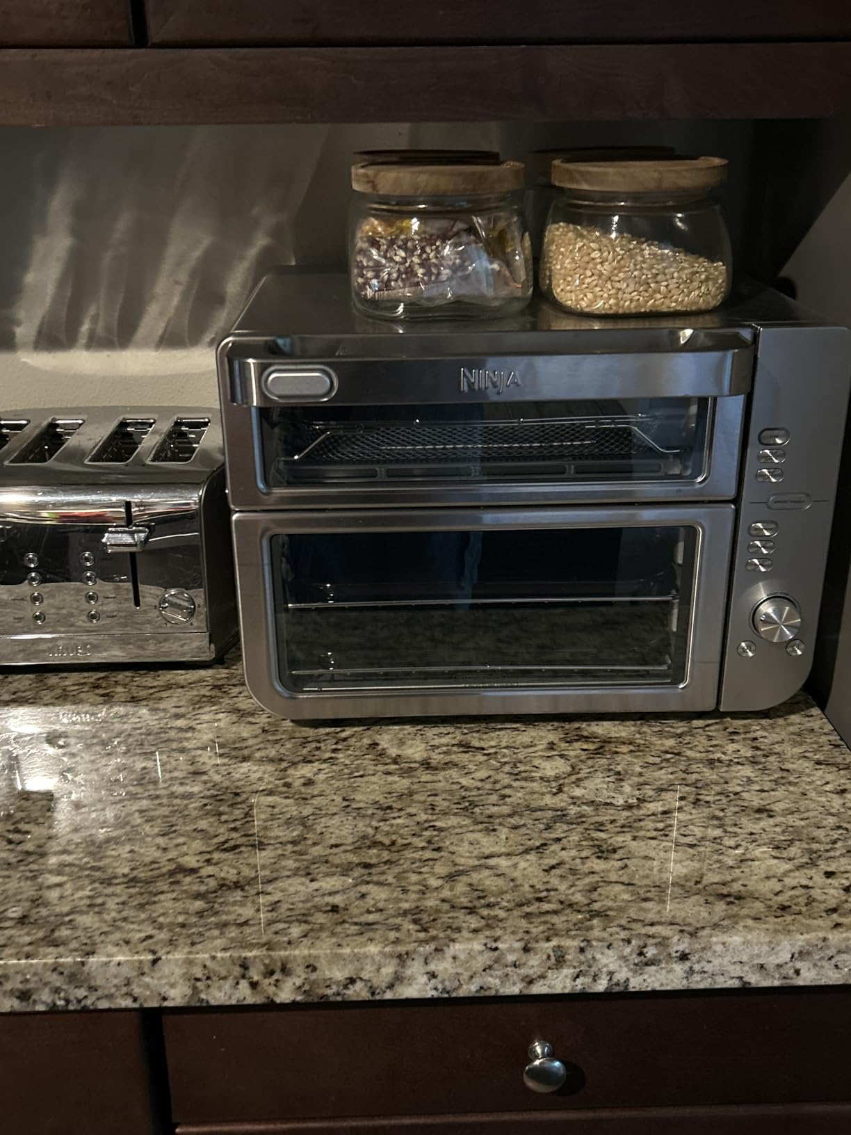 Ninja Double Stack XL Countertop Oven, 12-in-1, Stainless Steel, DCT601 customer photo 1