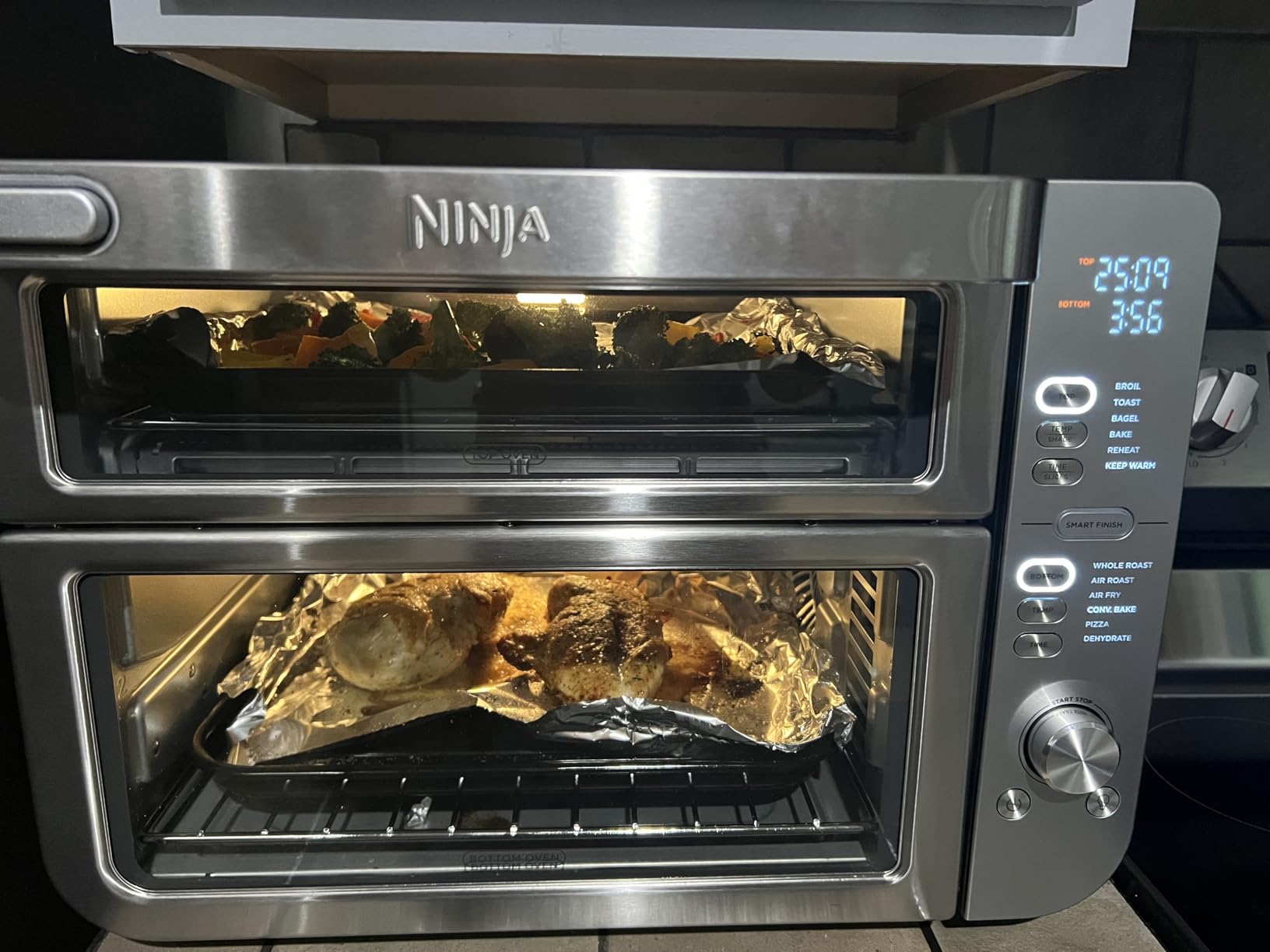 Ninja Double Stack XL Countertop Oven, 12-in-1, Stainless Steel, DCT601 customer photo 2