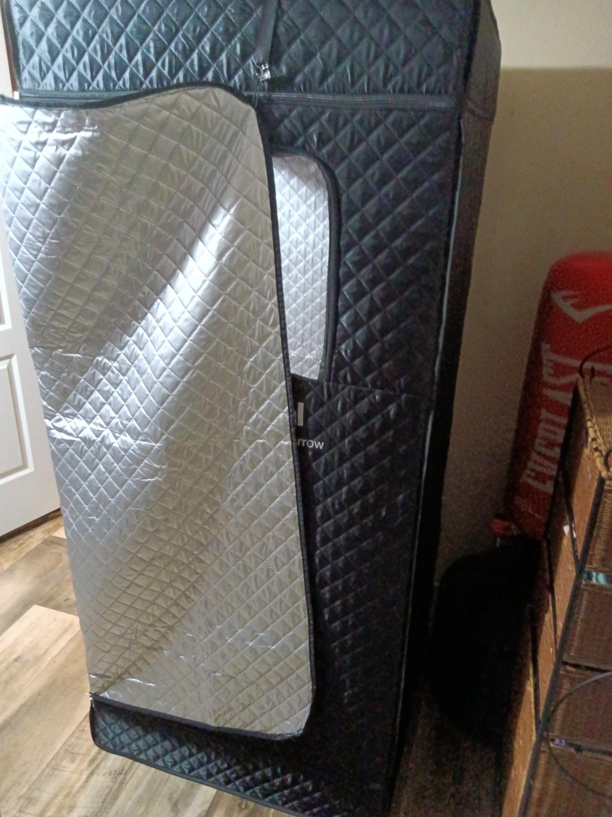 Portable Sauna for Home, Spacious Sauna Tent with 3.0L Fast-Heating Steamer Steamer & Ergonomic Chair for Full Body SPA, Easy Assembly Quick Heat-Up Sauna Experience customer photo 2