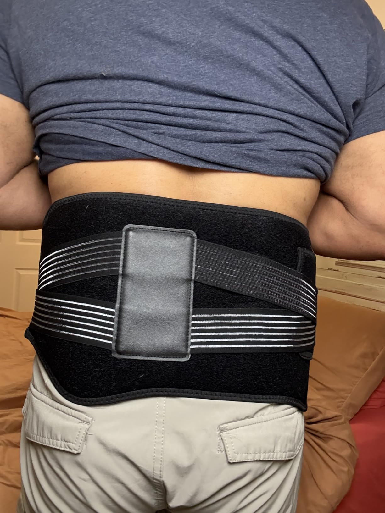 KingPavonini Red Light Therapy Belt for Pain Relief, 140 LEDs 420 Chips customer photo 1