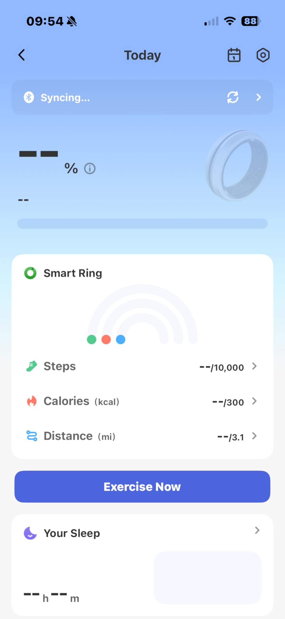 RENPHO Lynx Smart Ring, Subscription-Free App, Silver, Size 9 customer photo 1