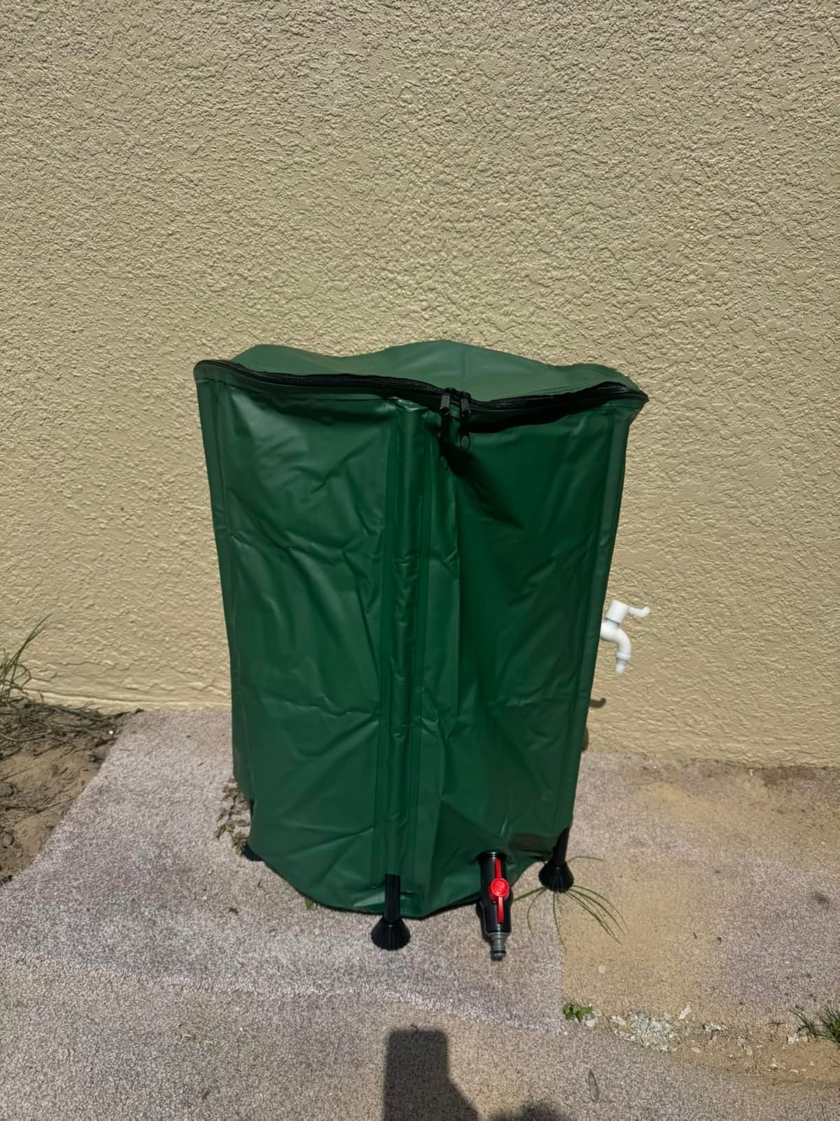 Collapsible Rain Barrel Water Storage Containers-53 Gallon Portable Rainwater Collect System Water Tank to Collect Rainwater from Gutter Downspout Water Catcher with Spigots,Filter&Overflow Kits customer photo 2