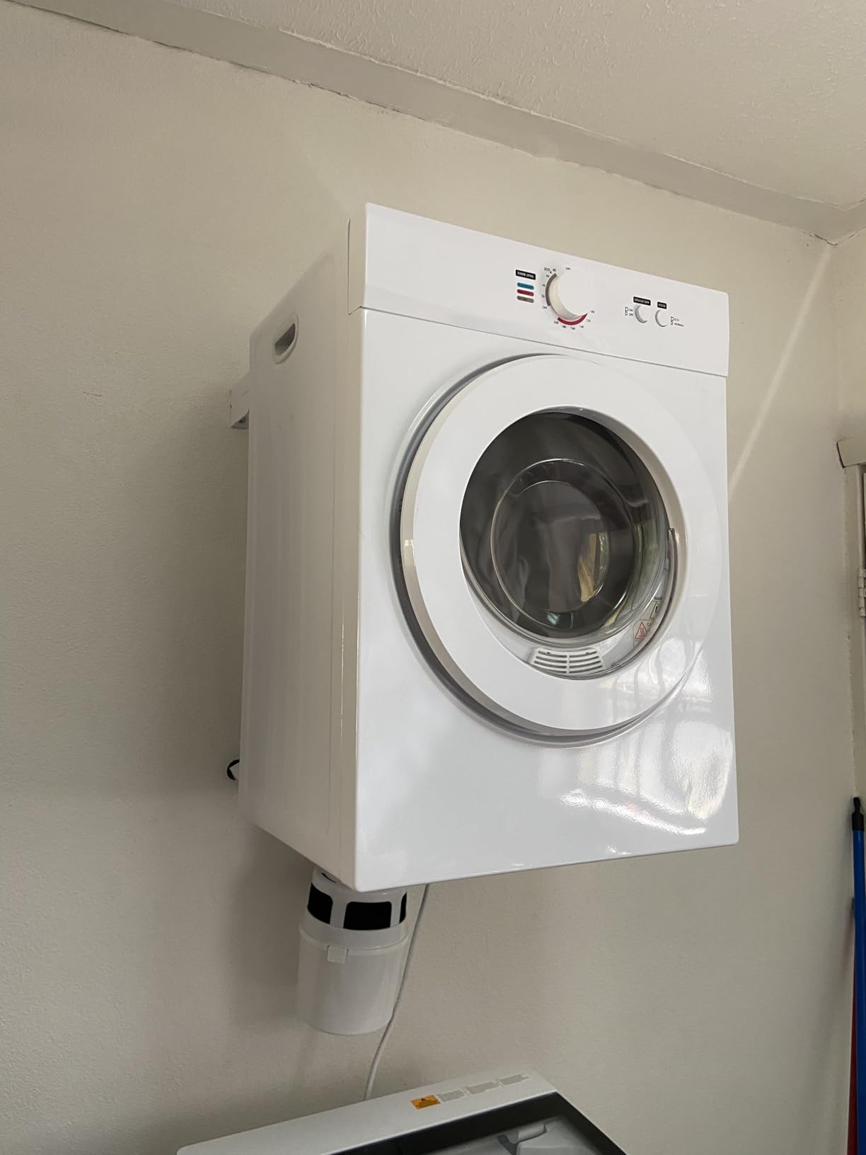 Feelfunn 850W Portable Clothes Dryer with 4 Automatic Drying Modes | Runs on 110V and Combines a Stainless Steel Tub with a Simple Control Knob for Compact Living Spaces customer photo 1