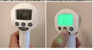 Medical Grade FSA-HSA Eligible Touchless Infrared Forehead Thermometer customer photo 2