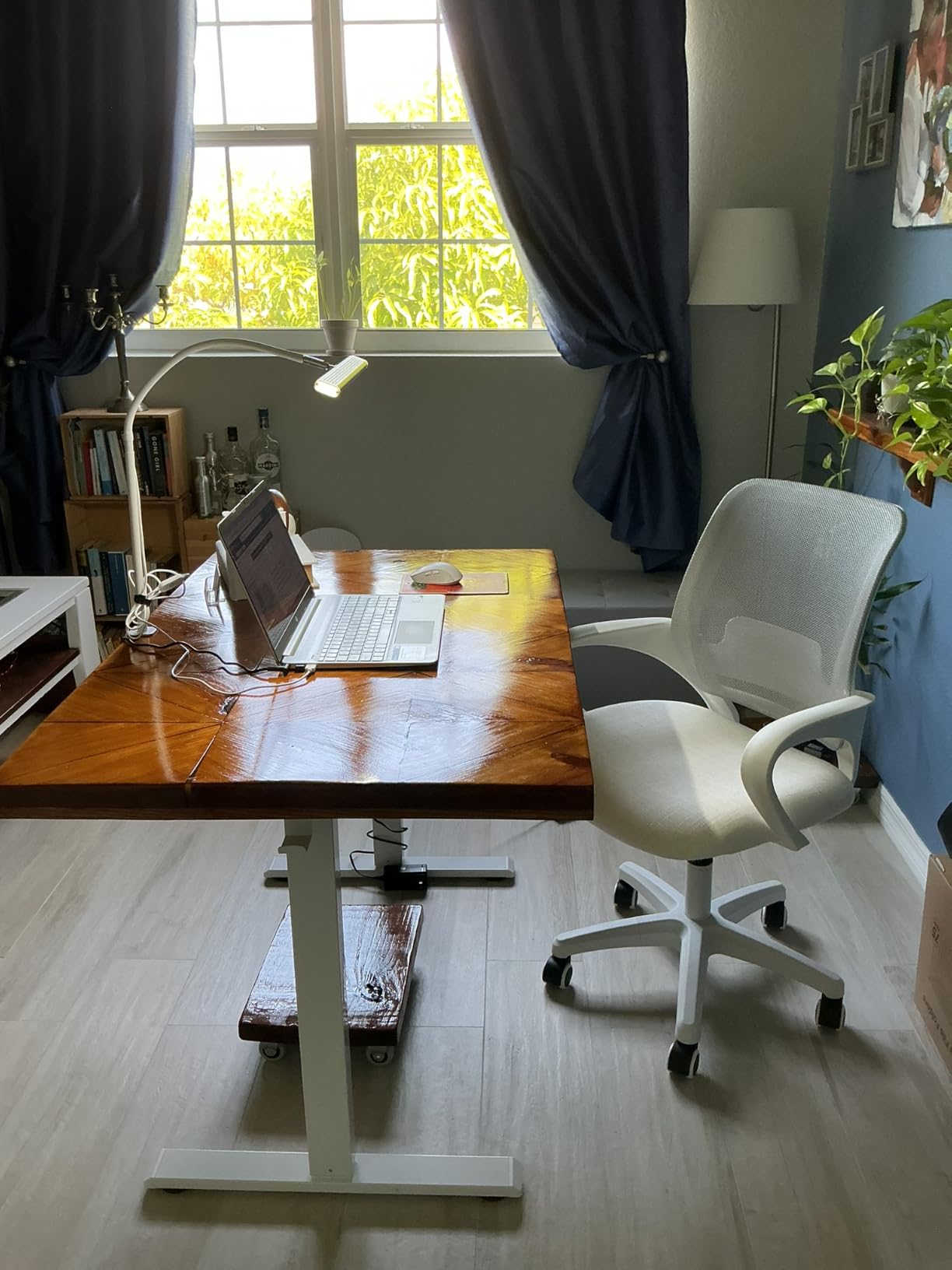 NEO CHAIR Home Office Desk Chair Ergonomic Mesh with Lumbar Support, Black | Comfortable Mesh Support, Adjustable Height, 360° Swivel and Smooth Casters Designed for Long Hours of Work or Study customer photo 1