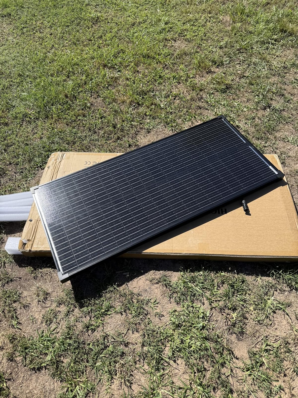 100W Solar Panel, 18BB N-Type 2Pcs 12V/24V 100 Watt Solar Panels | 25% High Efficiency Monocrystalline Solar Module, for RV, Boat, Marine, Trailer, Farm, Rooftop and Home Off-Grid System customer photo 1