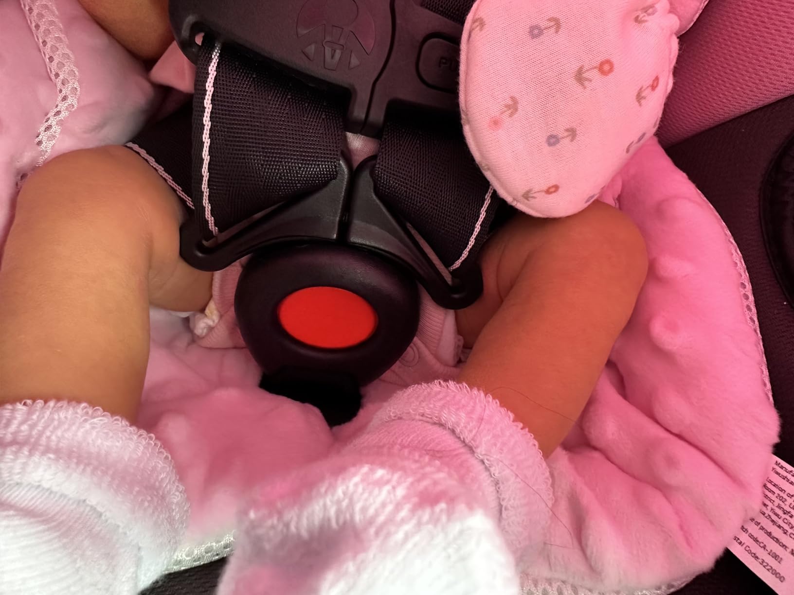 Baby Trend EZ-Lift™ PRO Infant Car Seat, Dash Rose – Lightweight Premium Carry, Plush Infant Cushioning, Adjustable Harness Support customer photo 1