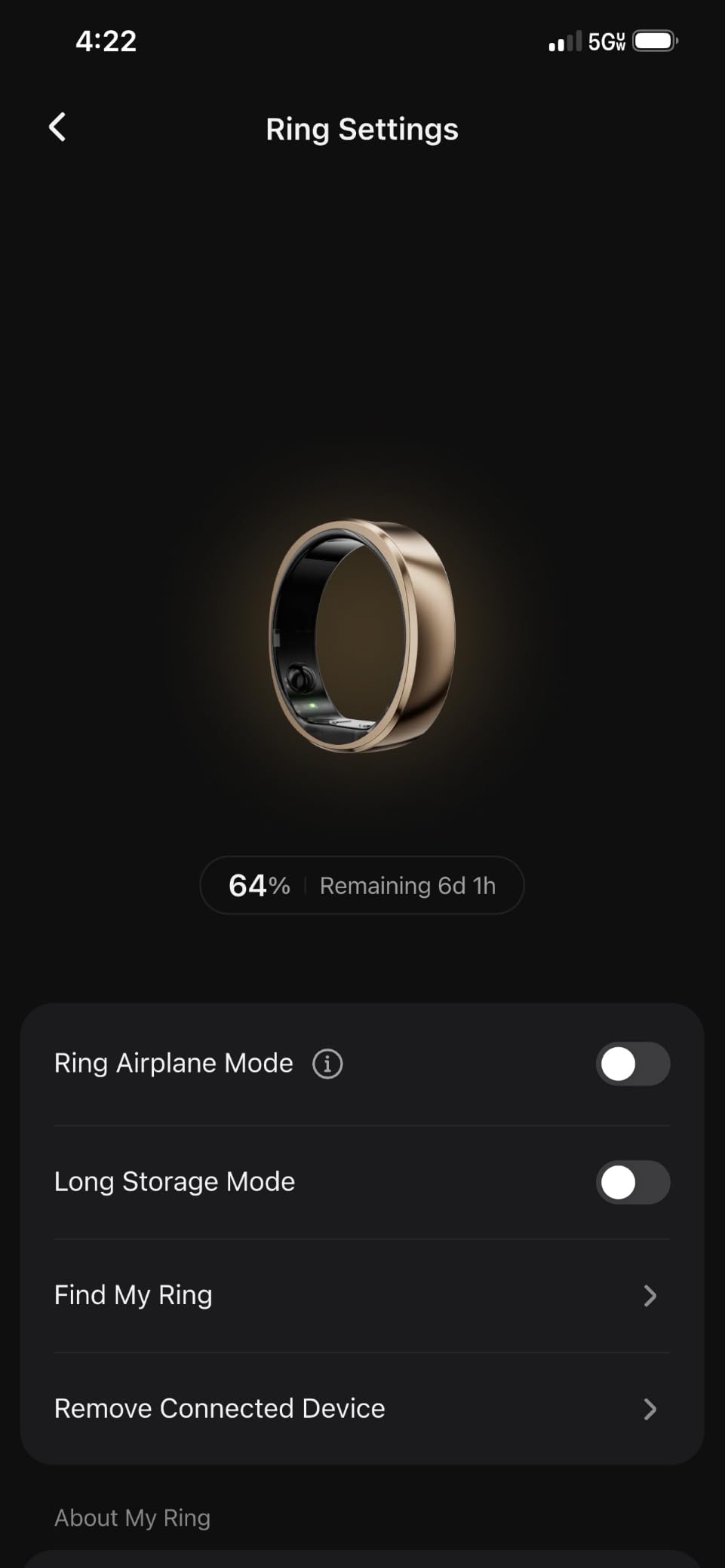 RingConn Gen 2 Air Ultra-Thin Smart Ring(Size 7, Galaxy Sliver) customer photo 2