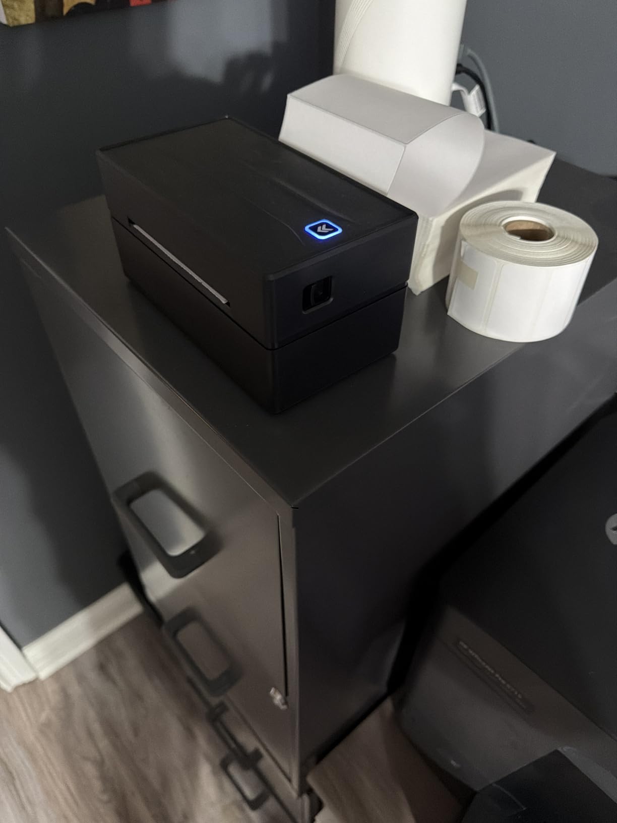 Thermal Shipping Label Printer 4x6 Bluetooth Label Maker for Small Business customer photo 2