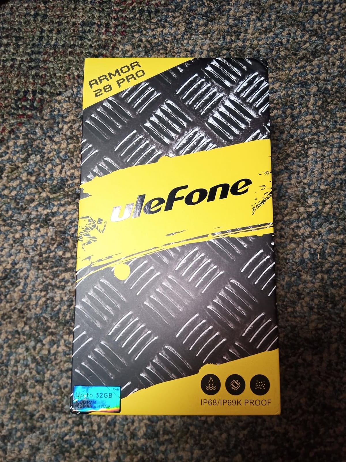 Ulefone Armor 28 Pro 5G AI Rugged Phone, 32GB(16+16)+512GB/2TB, MTK Dimensity 7300, 6.67