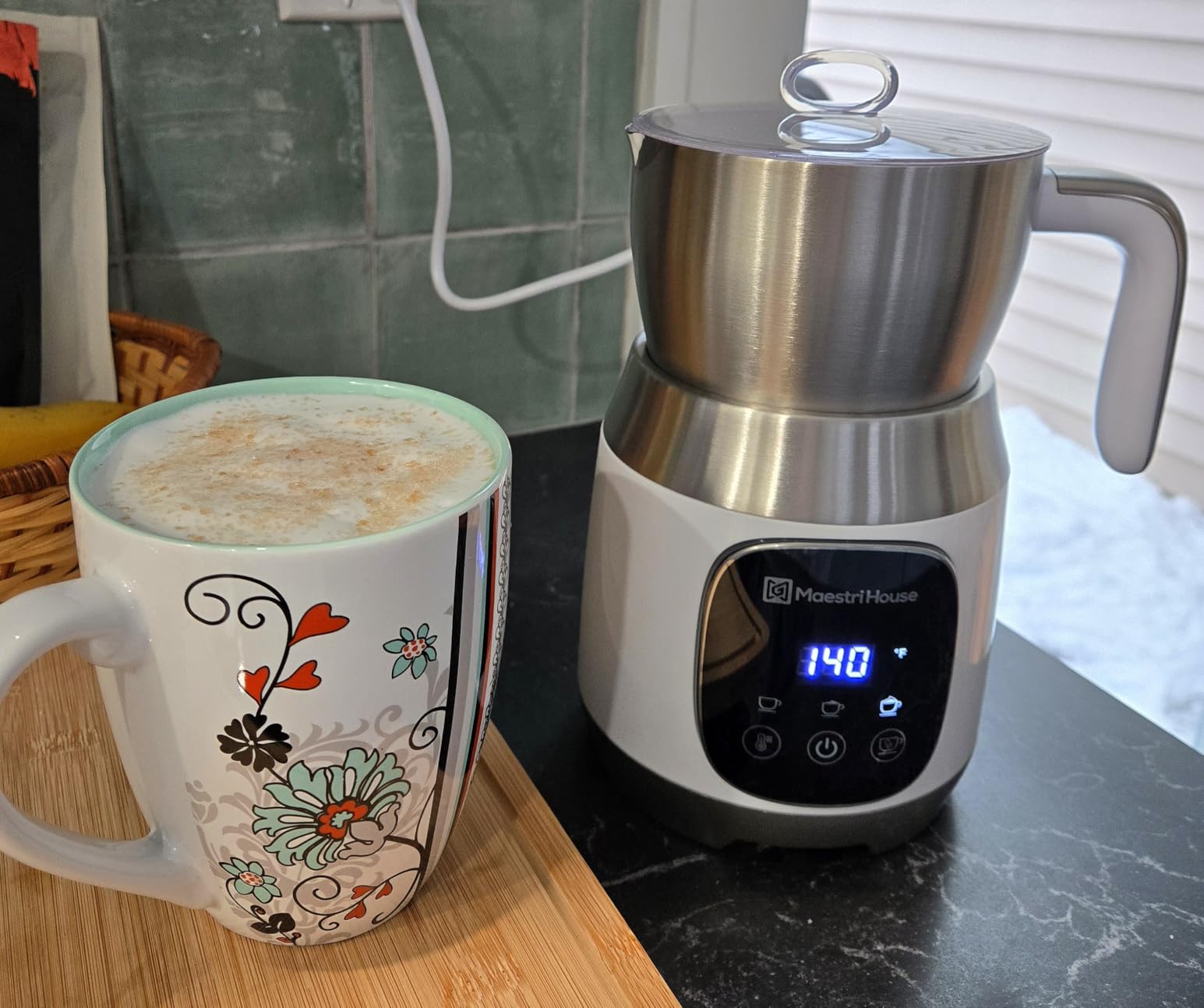 Maestri House DualFro 600 Milk Frother and Steamer 21oz/600mL customer photo 1