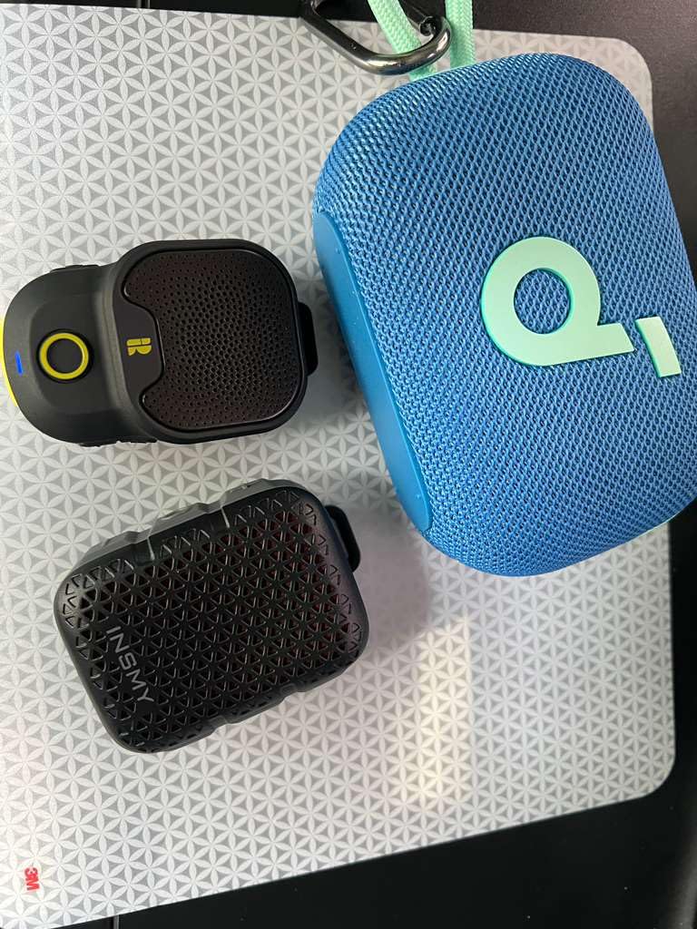 Rythflo Wearable Bluetooth 5.3 Speaker, 30H Battery, IPX7 Waterproof | Clip-On Design, TWS Pairing, Built-In ENC Mic, Hands-Free Music & Calls, Jobsite Use, Portable Wireless Speaker customer photo 1
