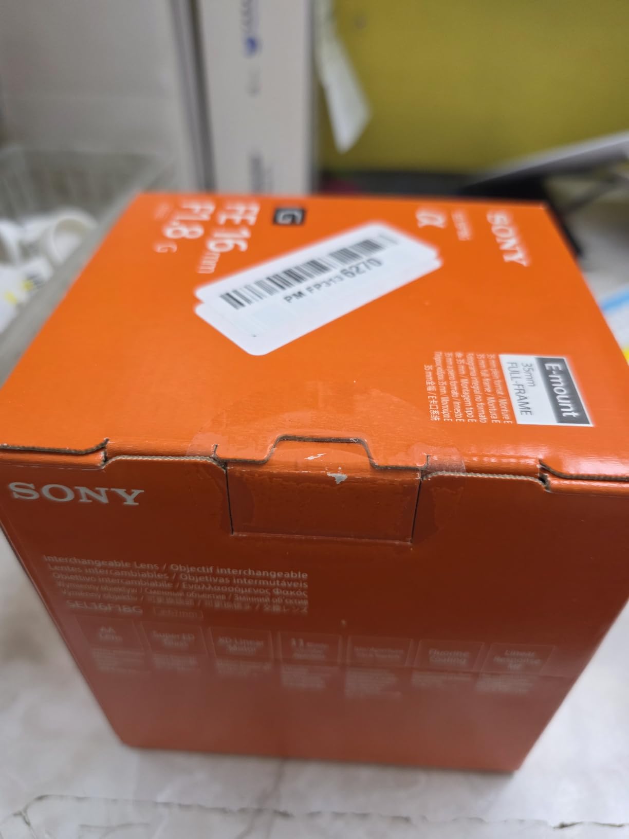 Sony FE 16mm f/1.8 G,Black customer photo 1