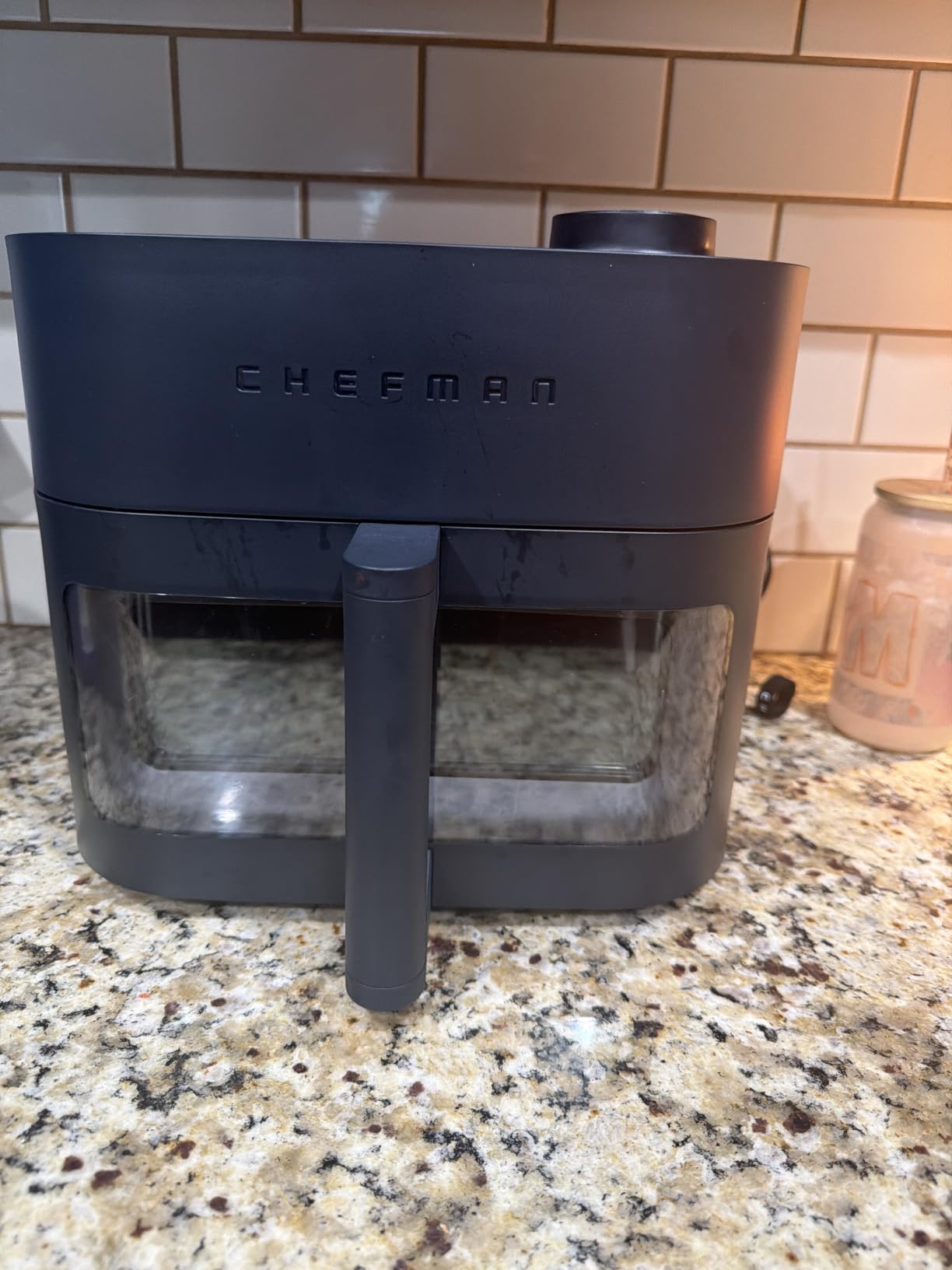 Chefman Crispinator Air Fryer 6-in-1 with 8 Qt capacity, 450°F Max Temp with TurboFry Pro Technology for Fast and Even Results, Viewing Window, Nonstick Ceramic Basket customer photo 1
