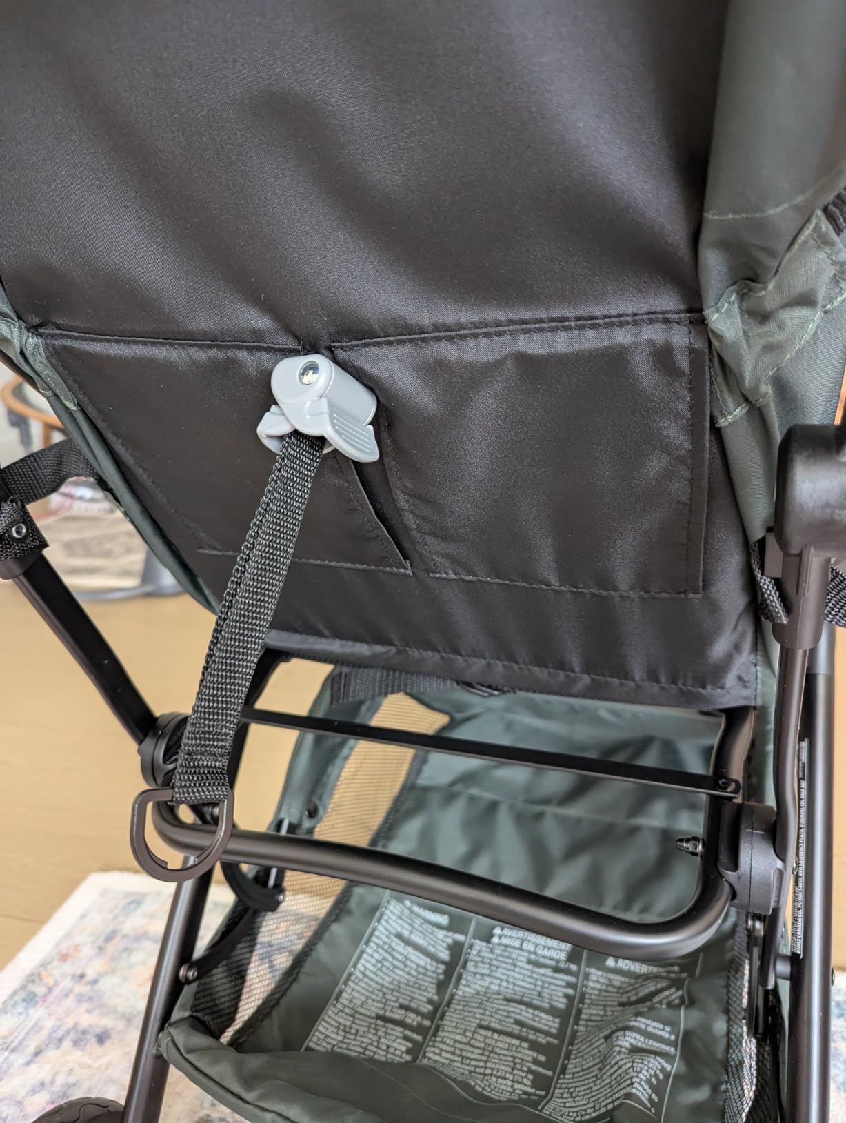 Ingenuity 3Dquickclose CS+ Compact Fold Stroller – Lightweight Stroller with Oversized Canopy, Extra-Large Storage and Compact Fold, Black customer photo 1