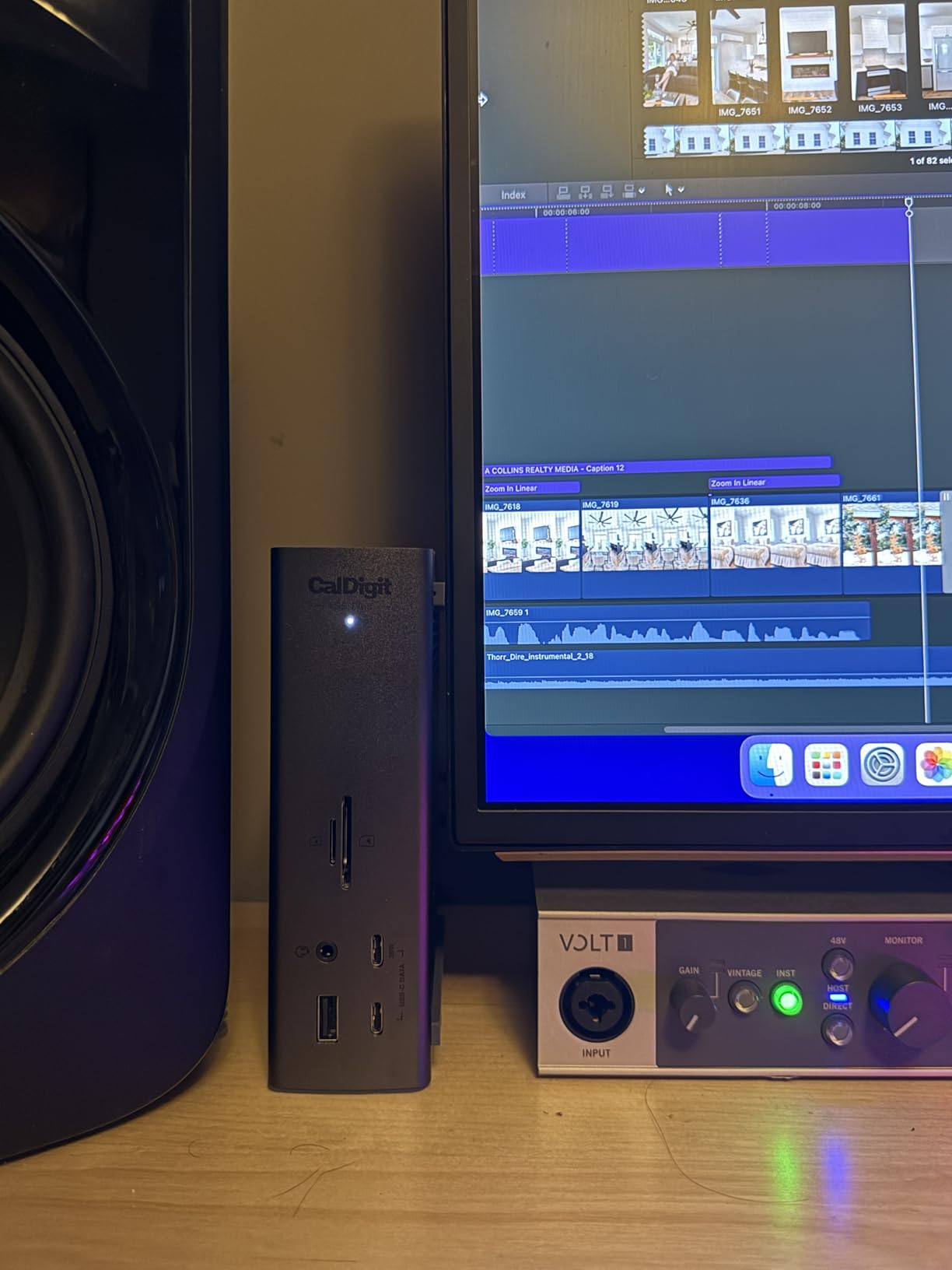 CalDigit TS5 PLUS - Thunderbolt 5 Dock - 20 Port, 10Gb Ethernet, 140W dedicated host Charging, TBT-5 x 3, USB 10Gb/s x10, Dual USB Controllers, Up to Two 8K 60Hz Displays, 1.0m Braided Cable, 330W PSU customer photo 2