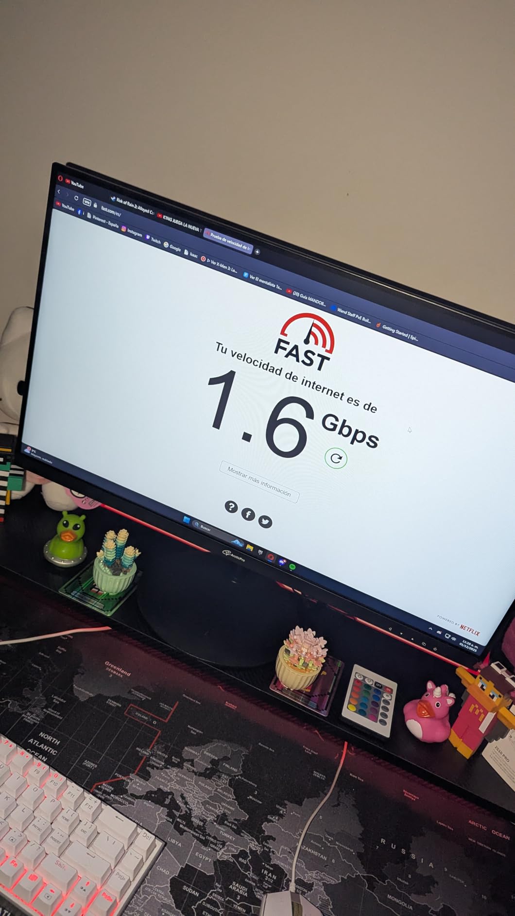 ArcticPro 24 Inch Gaming Monitor 144Hz, FHD 1080p Computer Monitor, IPS customer photo 1