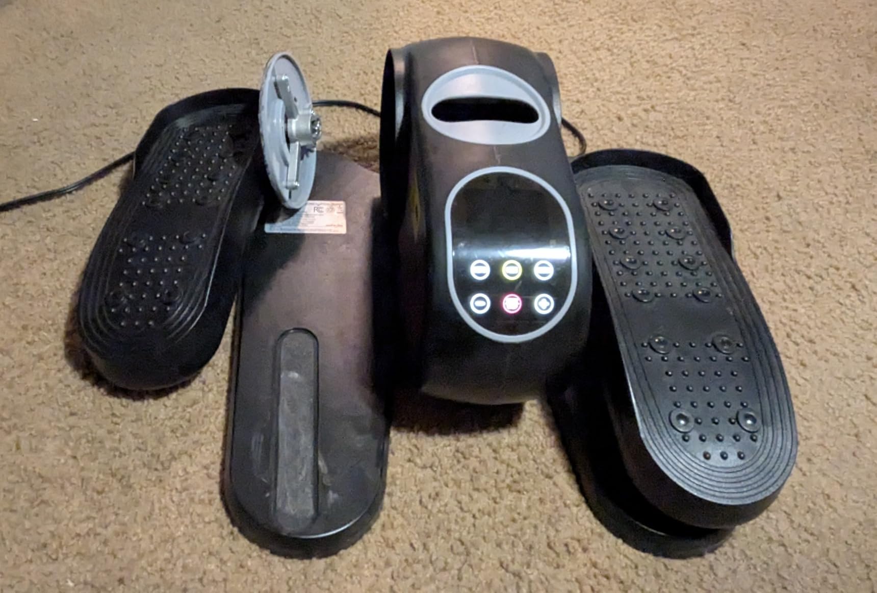 MERACH Under Desk Elliptical, Leg Exerciser While Sitting for Seniors customer photo 2