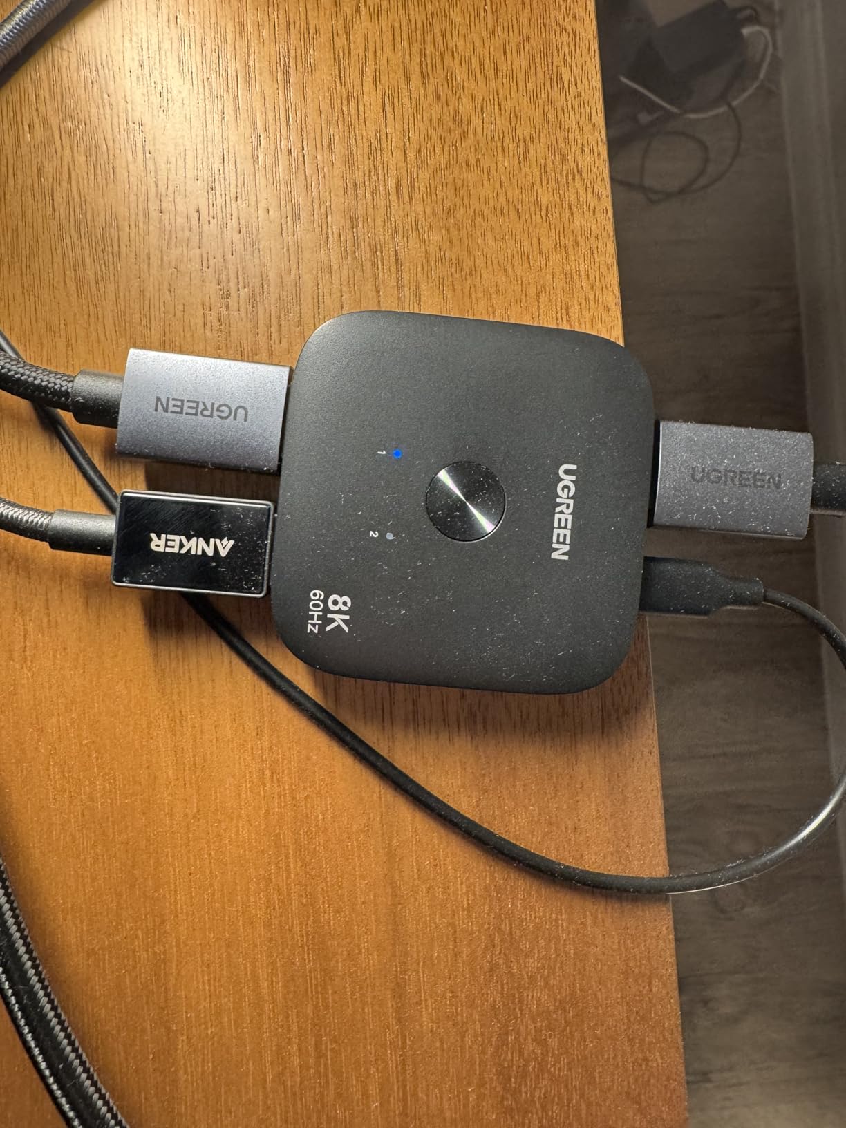 UGREEN HDMI 2.1 Switch 2 in 1 Out 8K@60Hz, HDR10+, VRR, 4K@240Hz customer photo 2