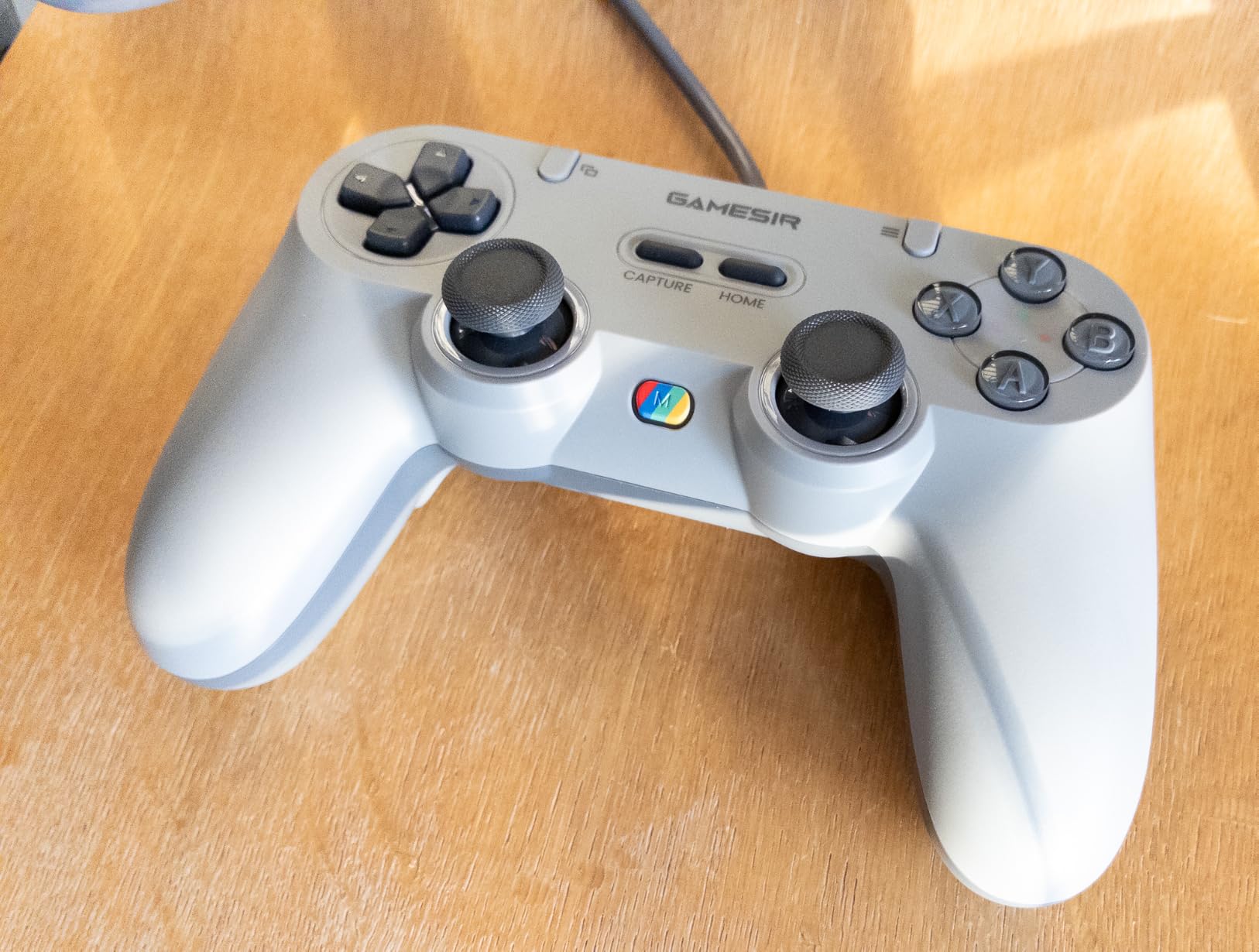 GameSir Tegenaria Lite Wired Game Controller For Switch, Android, iOS, PC, Steam With Retro 90s Design, Hall Effect Sticks, 1000Hz Polling Rate, Dual Rumble Motors, Mappable Back Buttons, Ultra-Low Latency, Ergonomic Design -Serene White customer photo 1