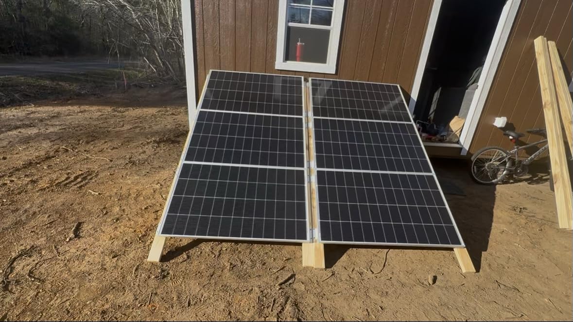 Solar Panels 400 Watt N-Type, 16BB 25% High-Efficiency | 2PCS 200W Solar Panels for RV, Upgraded Space-Saving Design on Class B Van, Marine, Boat, Trailer, Roof & Off-Grid, IP67 customer photo 2