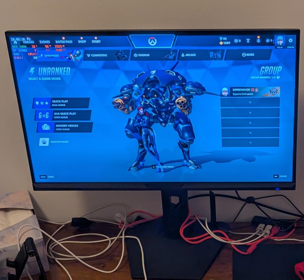 SANSUI 24.5 Inch Gaming Monitor QHD 1440P 300Hz 240Hz, 1ms Fast IPS Computer Monitor, 2× HDMI 2.1 Up to 300Hz, 2× DP 1.4 Up to 300Hz, 130% sRGB Eye Care VESA Support (DP Cable Included ES-G25F6Q Pro) customer photo 1