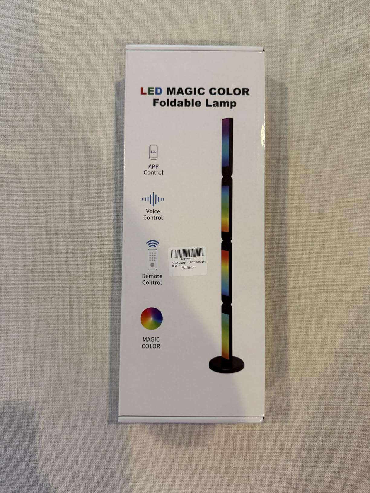 Led Desk Lamp with Atmosphere Lighting, Smart RGB LED Desk Lamp customer photo 1