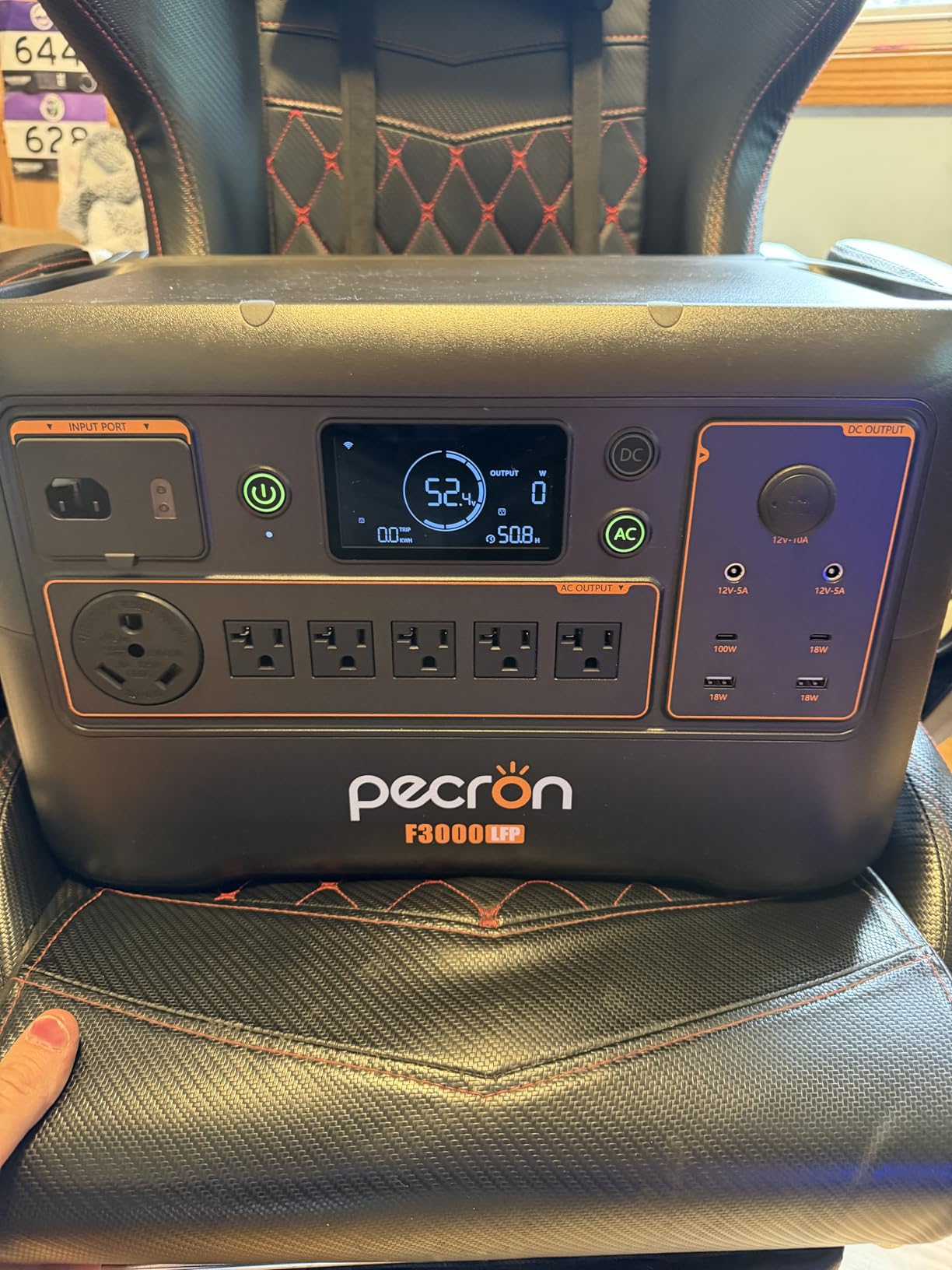 PECRON Portable Power Station F3000LFP, 3072Wh Solar Generator, 3600W LiFePO4 Battery Home Backup, Fast Charging Power Station Expand Capacity to 10752Wh, Solar Generators for Home Use, Camping, RV customer photo 1