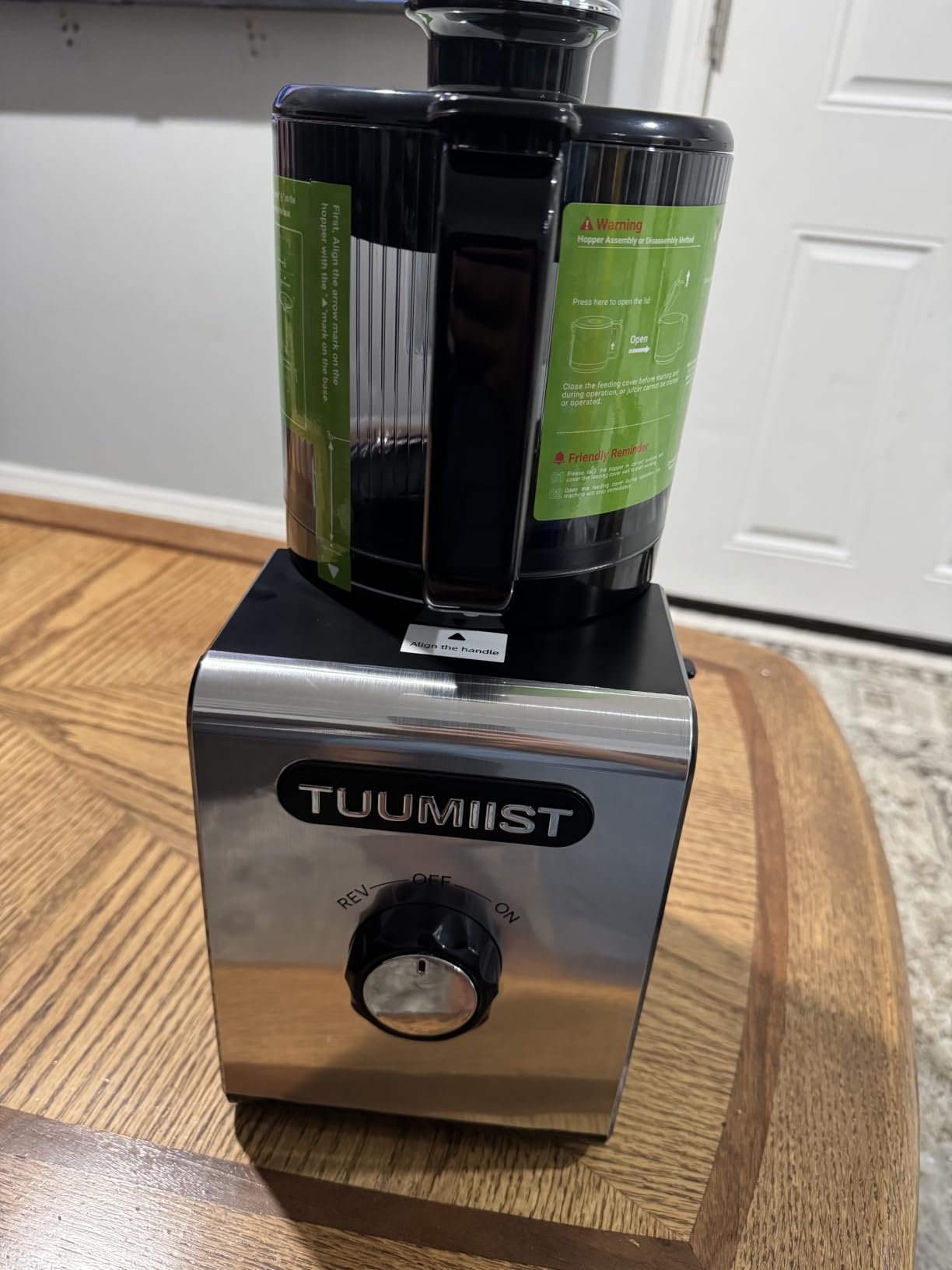 TUUMIIST 3-in-1 Juicer Machines, Makes Juice & Sorbet & Nut Milk customer photo 2