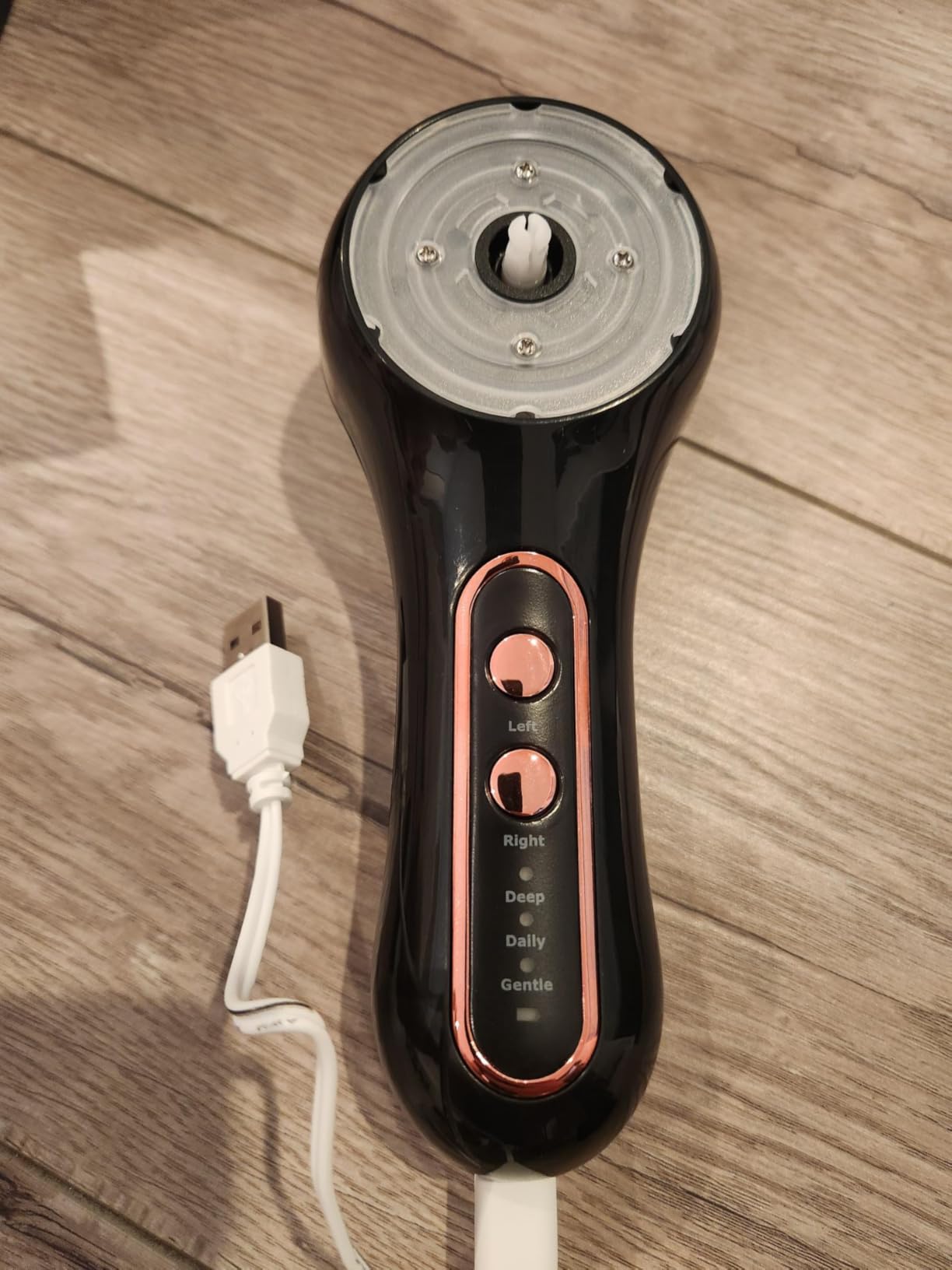 UMICKOO Rechargeable Rotating Face Scrubber customer photo 2