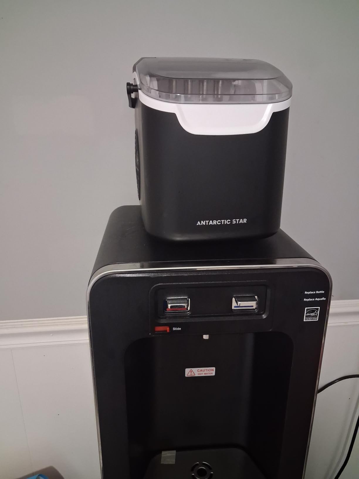 Antarctic Star Countertop Ice Maker Machine, 26Lbs/Day Fastest 6‑Min Ice customer photo 1