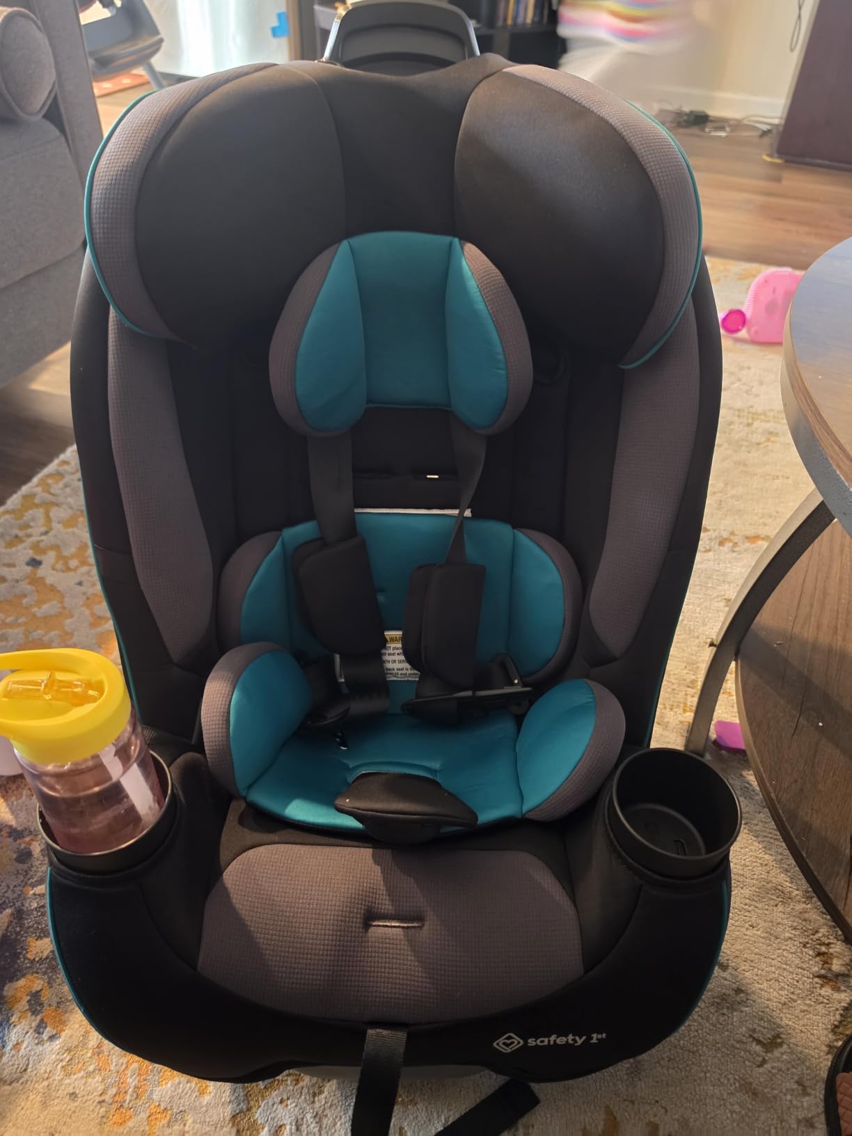 Safety 1st Grow and Go All-in-One Convertible Car Seat, Rear Facing, 5-40 lbs, Forward Facing (30–65 lbs), High Back Booster Seat 40-100 pounds, Black Phantom customer photo 1