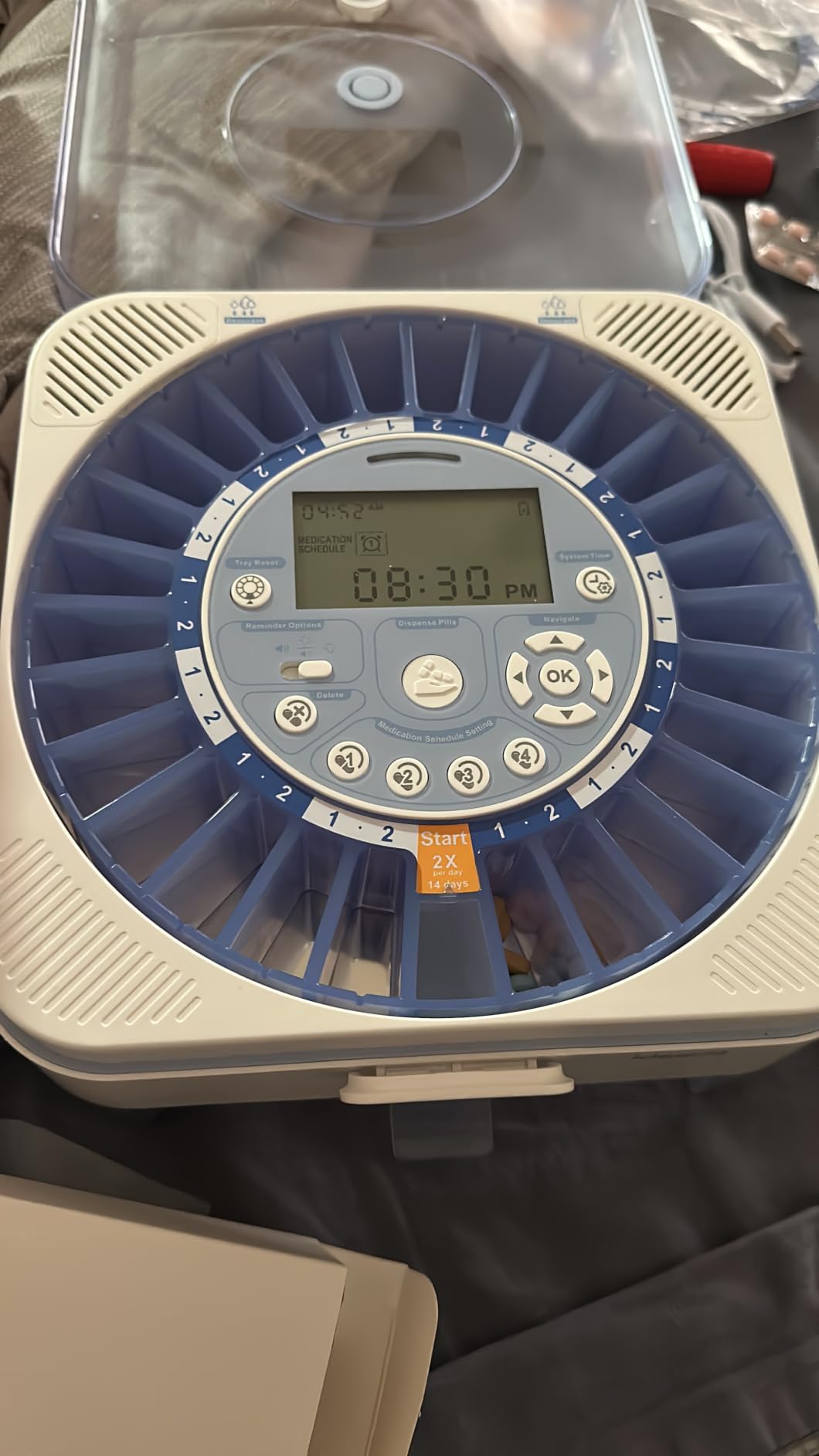 28-Day (1X) Automatic Pill Dispenser, No APP with Alarm & Desiccant customer photo 2