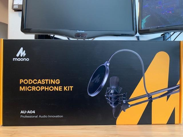 MAONO A04 Gen2 XLR/USB Condenser Microphone Kit for PC Podcast Recording customer photo 1