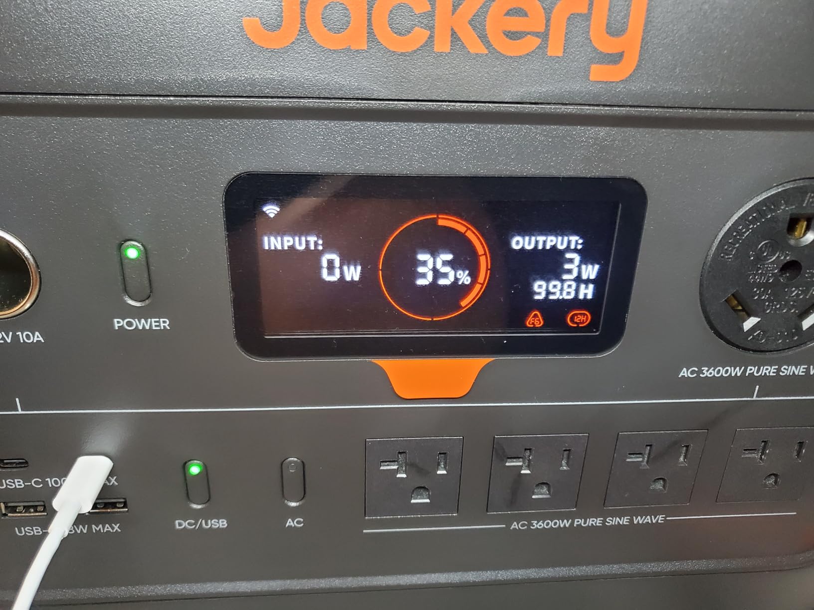 Jackery HomePower 3000 and 2x200W Solar Panels, 3072Wh, 3600W AC Output, 7200W Surge, LFP Battery, Solar Generator, Essential Backup for Home Use, Power Outage, RV, Emergencies customer photo 2