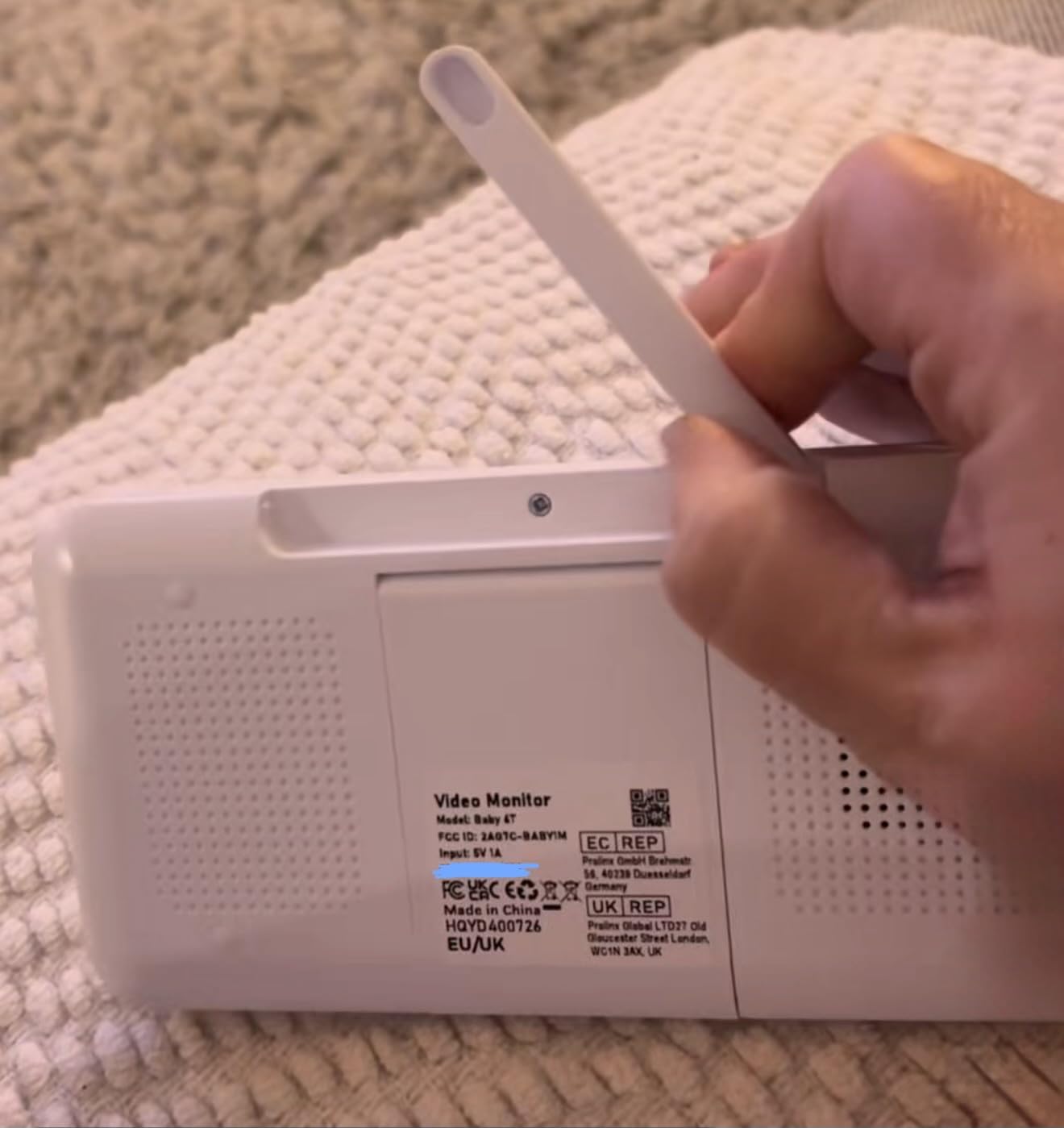 BOIFUN 2K WiFi Baby Monitor with Phone App, 5
