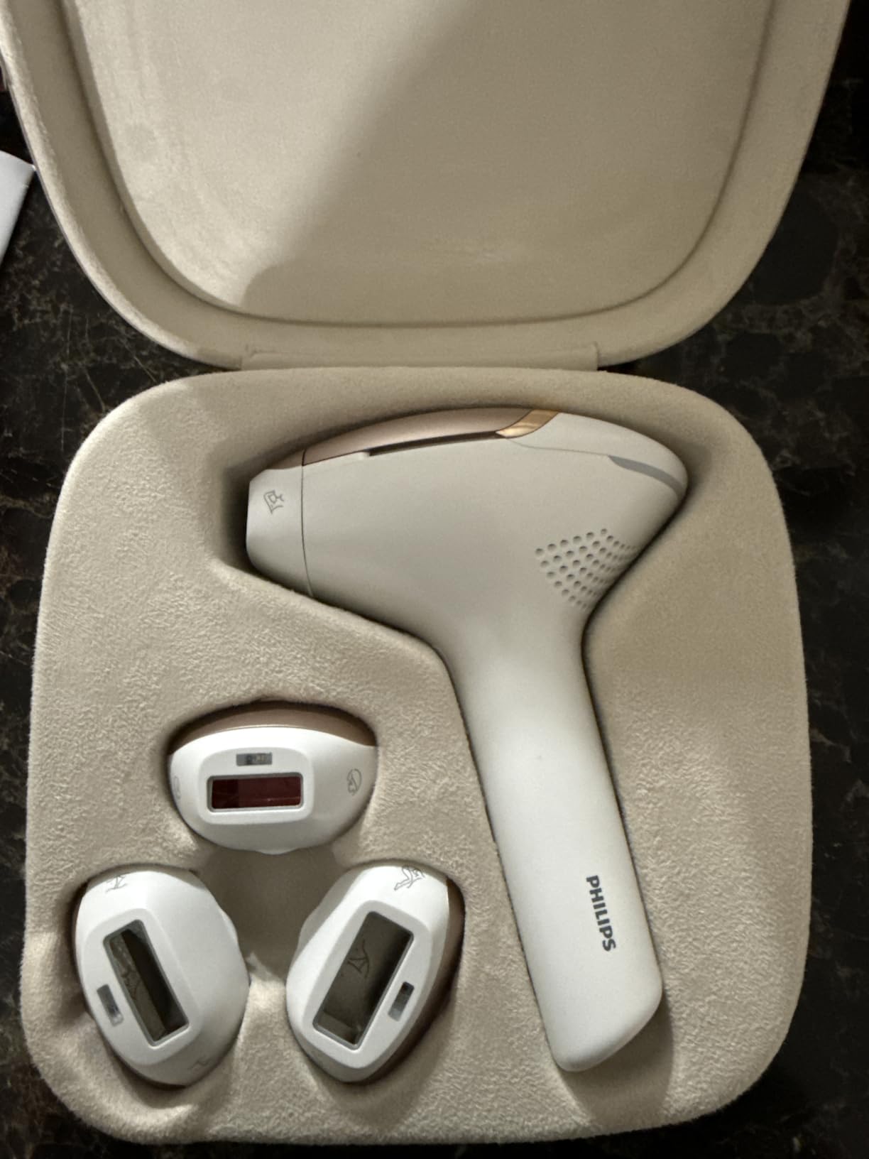 Philips Lumea IPL — Salon-Like Laser Hair Removal for Women, Permanent Hair Reduction Device At Home for Face & Body — Safe & Painless for Face, Bikini, Body, 5 Settings & Skin Sensors, BRI984/03 customer photo 2