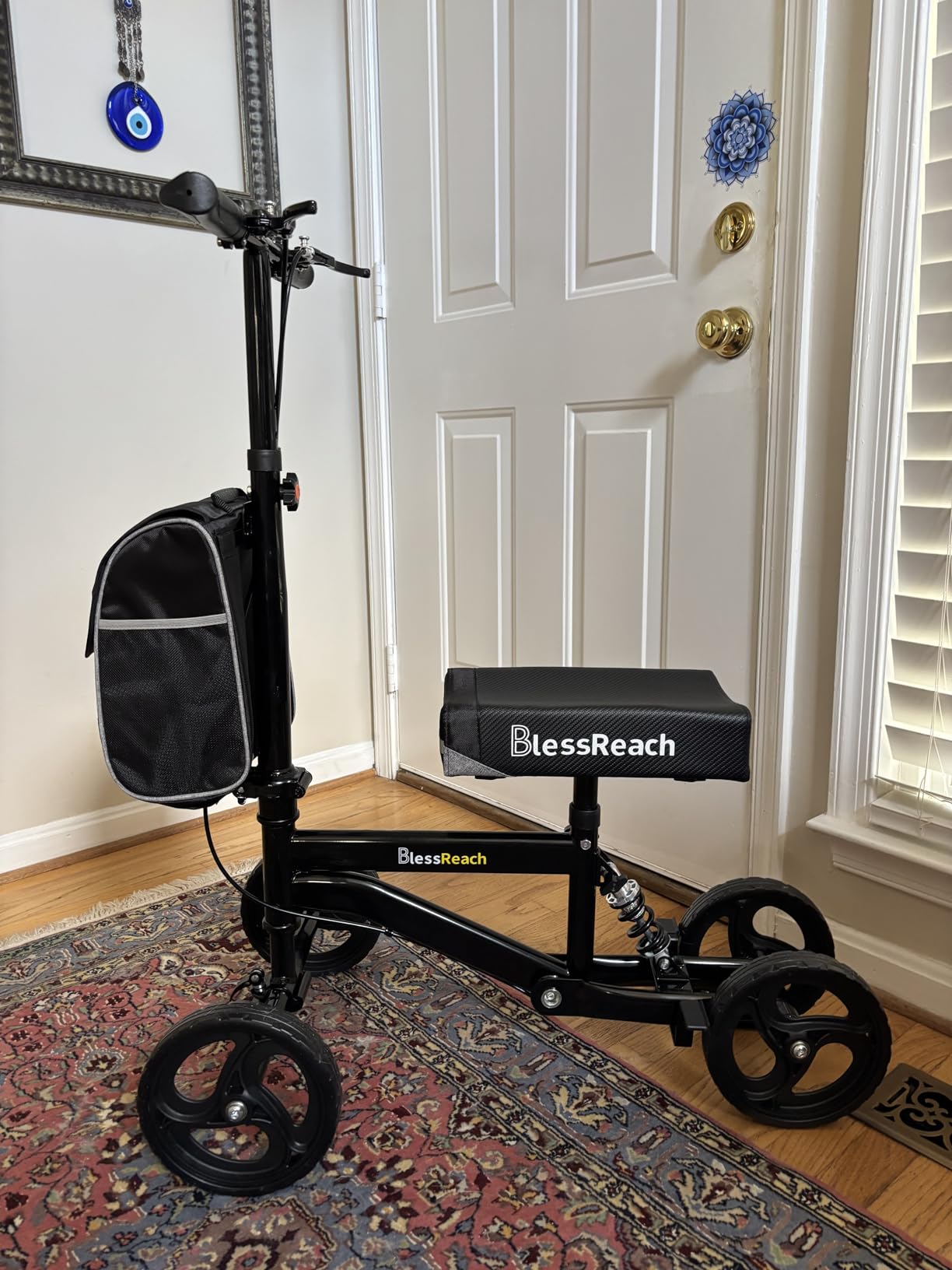 BlessReach Knee Scooter for Adults for Foot Injuries, 13