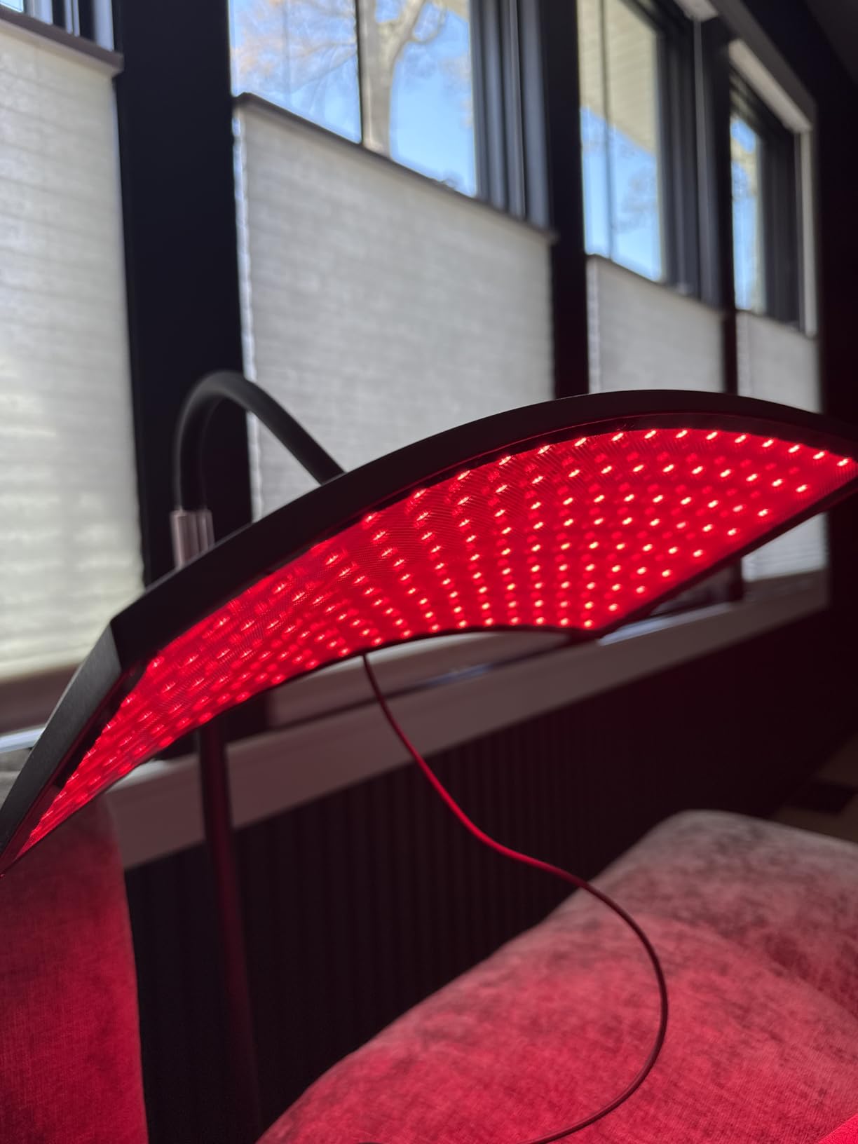 Red Light Therapy for Body Face, Infrared Light Therapy Lamp with Adjustable Stand, 660nm and 850nm Near Infrared LED Lights Panel, Red Infrared Lamp for Full Body customer photo 2