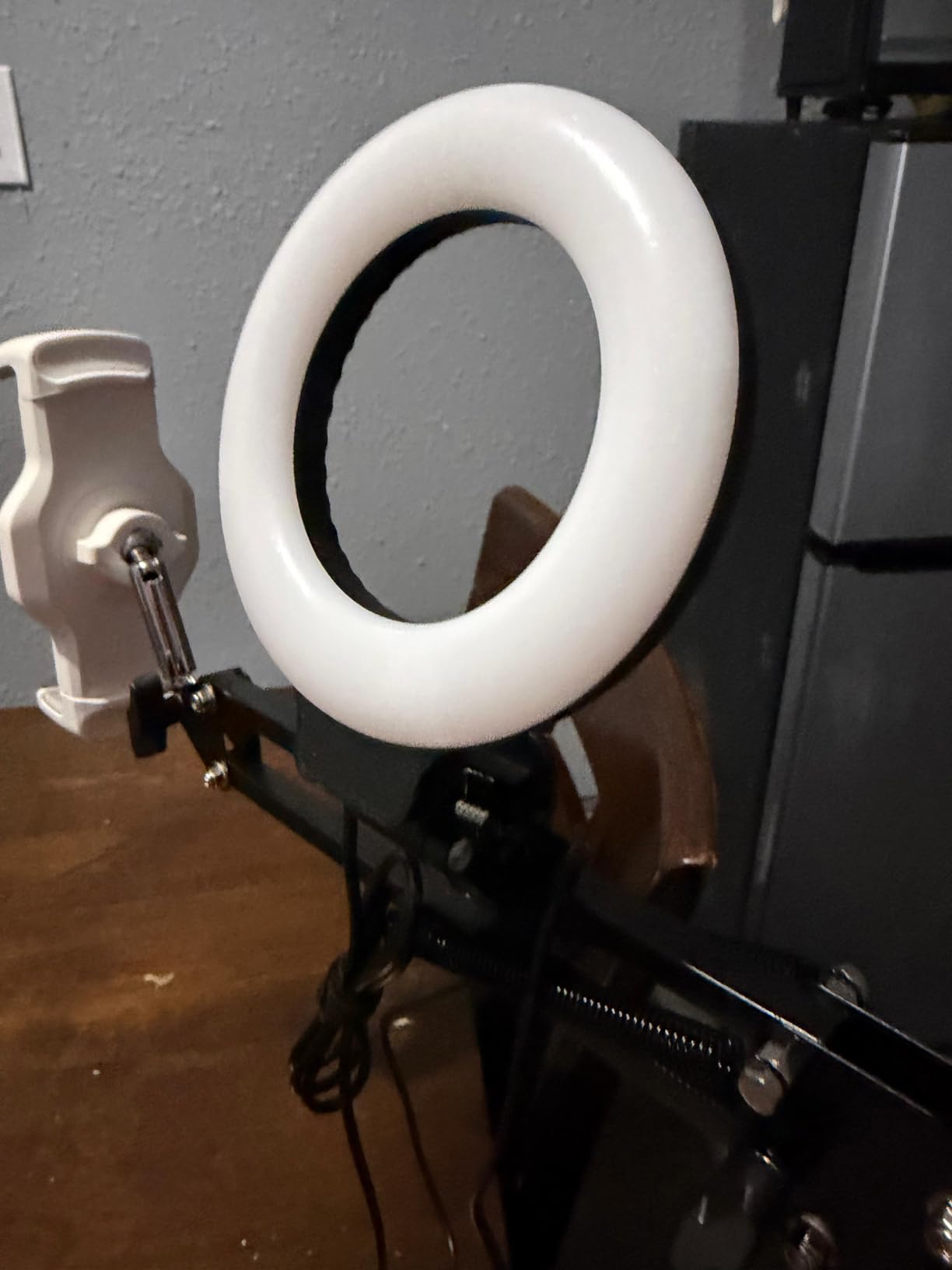 Anautin Ring Light for Video Conference Lighting,360°Adjustable,Portable LED Video Conference Lighting for Monitor,Laptop&Desktop Computer,Streaming Light for Zoom Meetings, Selfie Makeup, Video Calls customer photo 1
