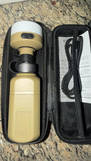 20,000mAh Rugged Power Bank with Fast Charge USB-C PD, IP68 Waterproof Shockproof, Includes 420lm Bright Camping Lantern, Tactical Outdoor Charger for Hiking Camping Survival Emergency customer photo 2