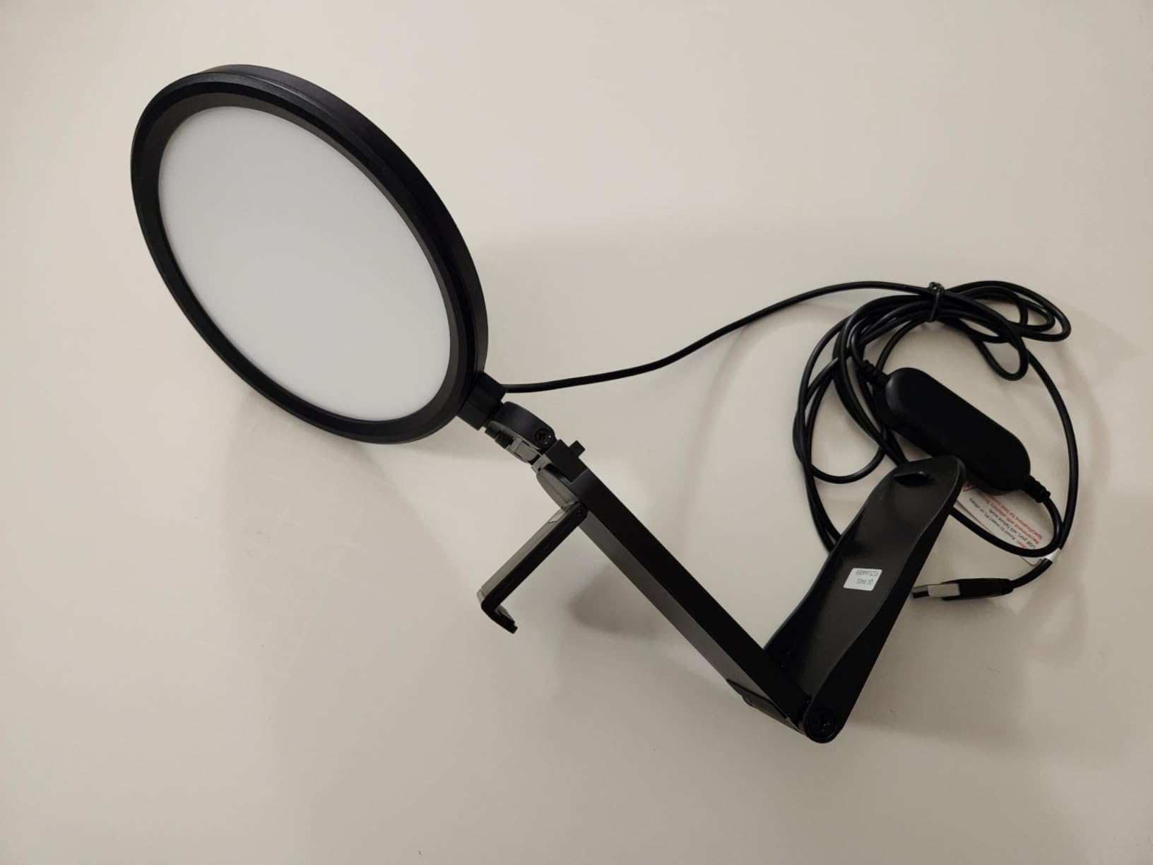 LitONES Ring Light for Computer, Eye-Care Lighting for Zoom Call, Streaming customer photo 2