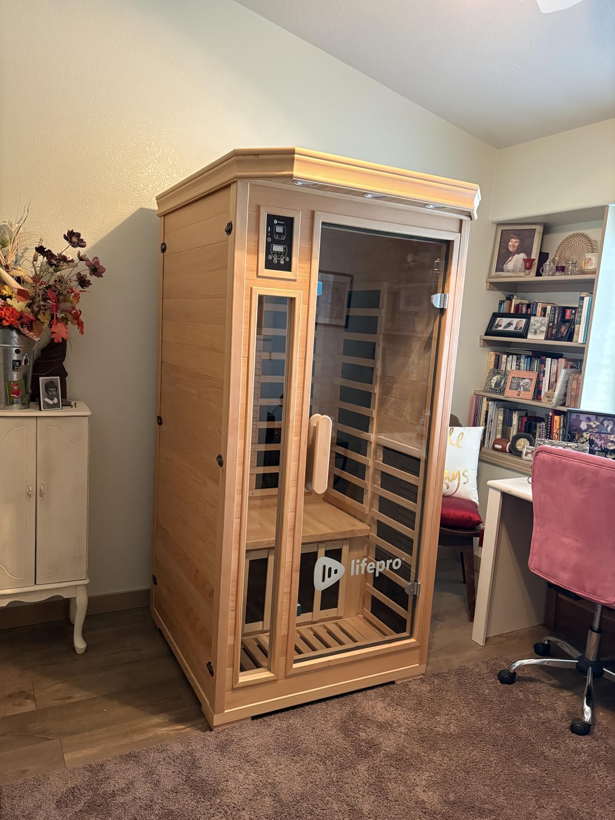 LifePro Rejuvacure 1 or 2 Person Indoor Sauna, Red Light, Low EMF Models customer photo 1