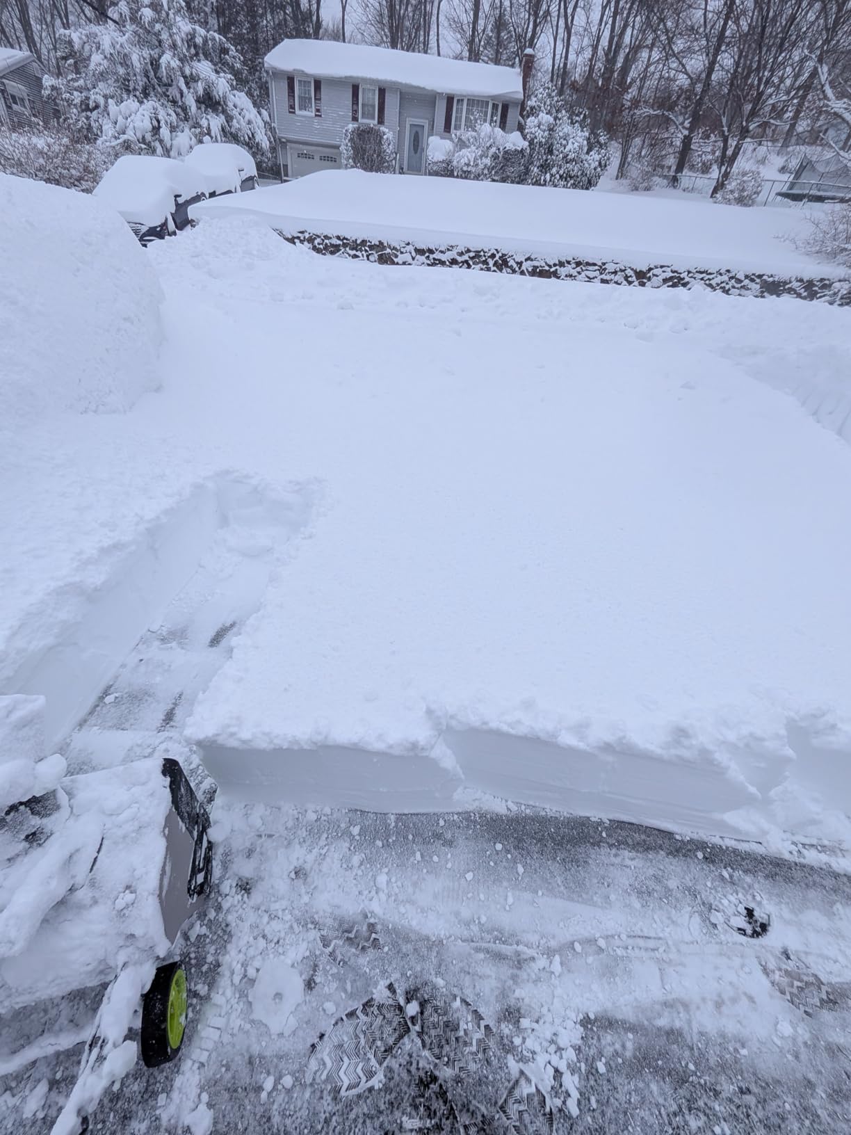 Corded Snow Blower:15A Motor, 20-Inch Electric Snow Blower, Electric Snow Shovel with 25ft Throwing Distance, Dual LED Lights, 3300rpm Snow Thrower DEKOPRO customer photo 1